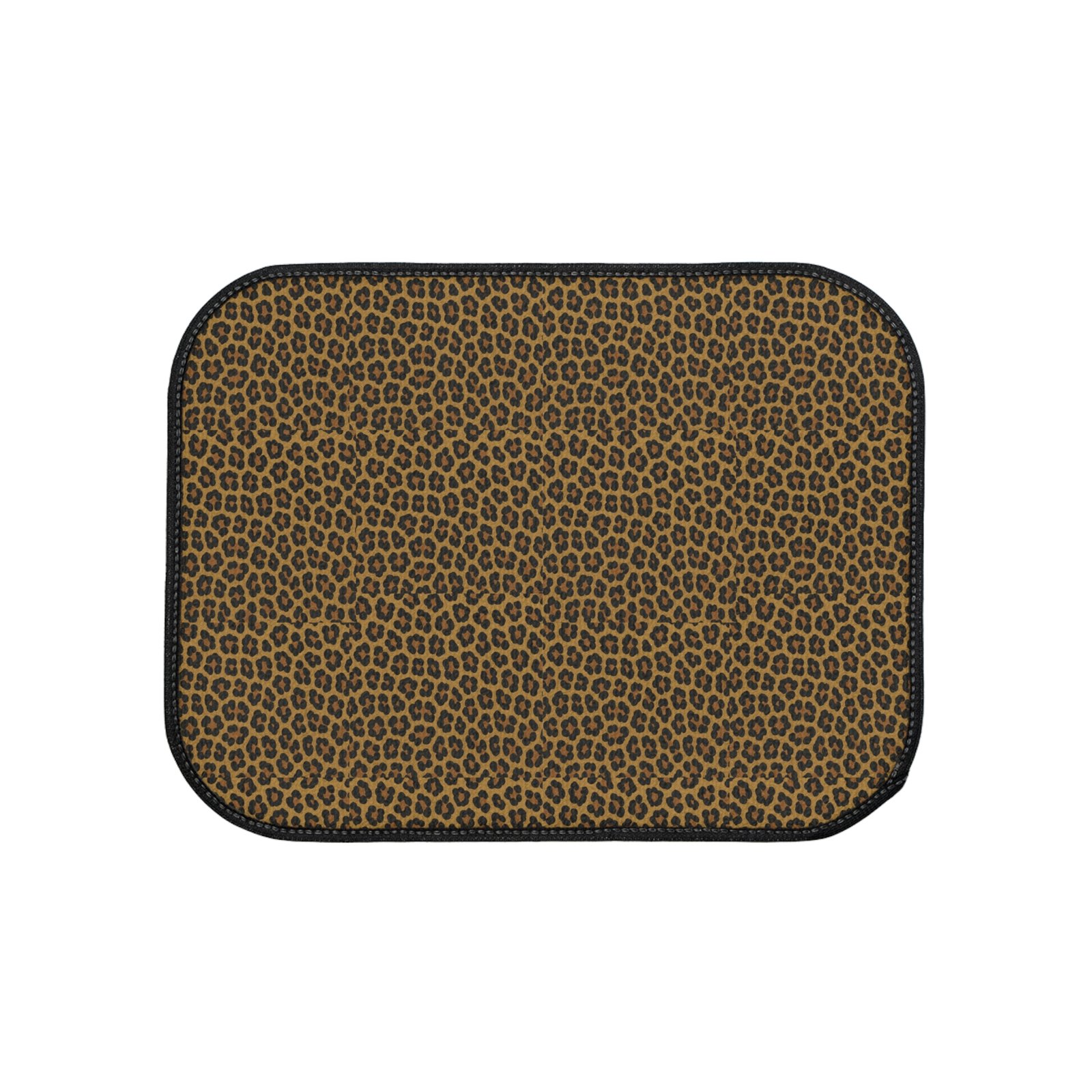 Leopard Print Car Floor Mats - Trendy Automotive Accessories, Stylish Vehicle Decor, Animal Print Auto Interior, Gift for Car Owners, Custom - Image 6