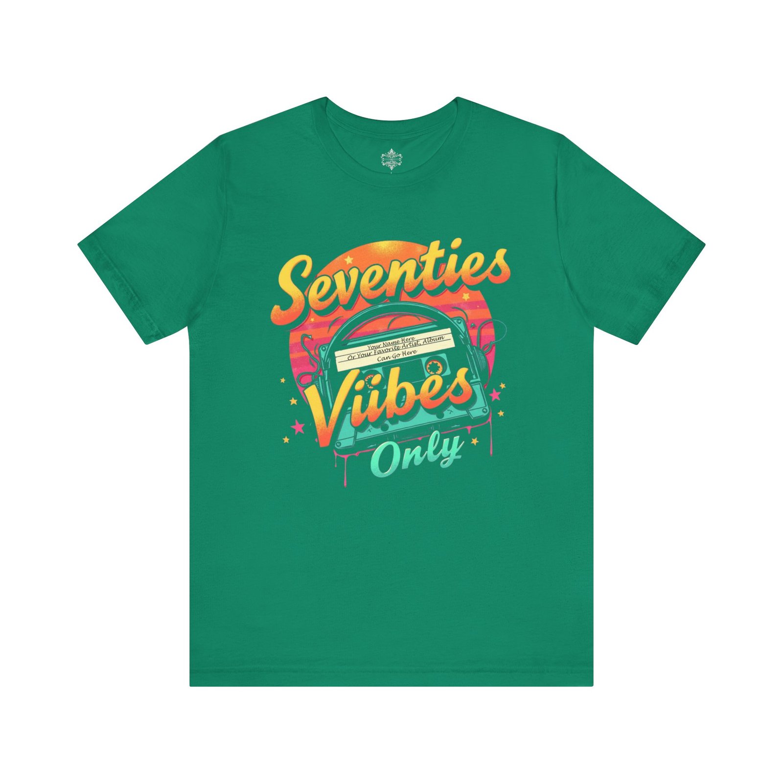Seventies Vibes Only T-Shirt, Retro Tee, Vintage Short Sleeve, Music Lover Gift, Nostalgic Apparel, Groovy Style - Image 17