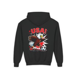 USA Eagle Soccer Hoodie | Youth Hooded Sweatshirt