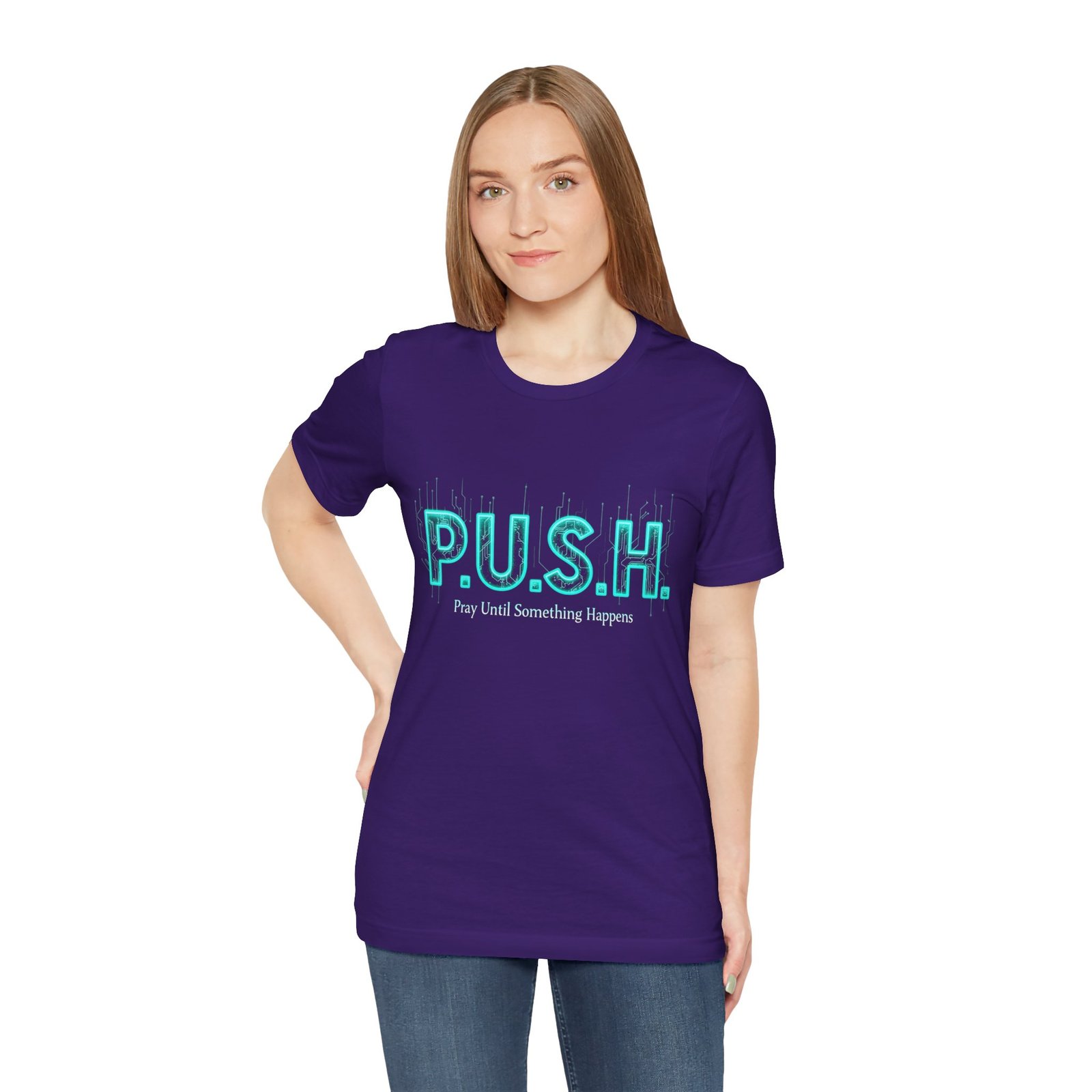P.U.S.H. Tee, Pray Until Something Happens - Image 19