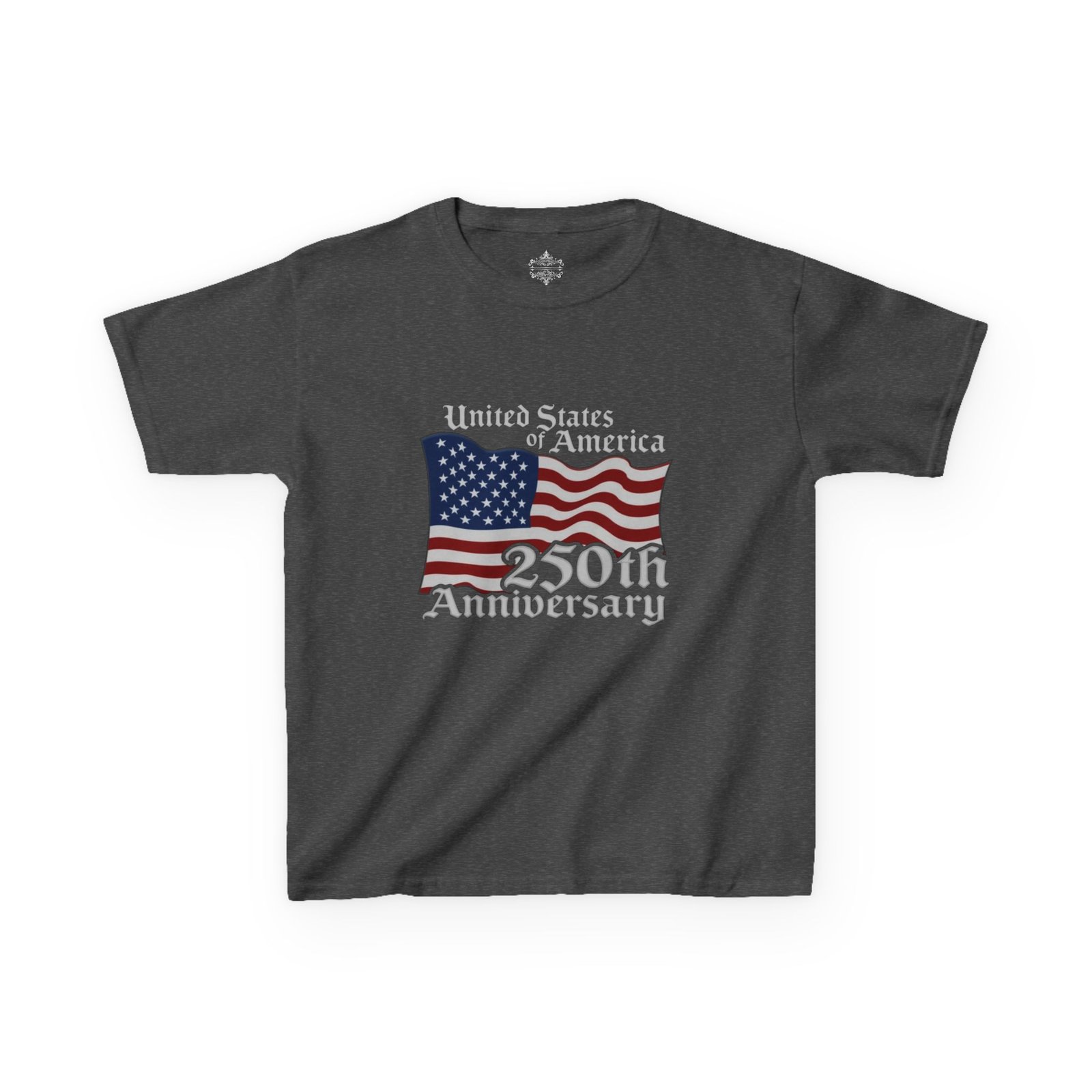 Patriotic Kids Tee 250th Anniversary Flag Shirt America 1776-2026 Youth Shirt USA Semiquincentennial Celebration Top - Image 17