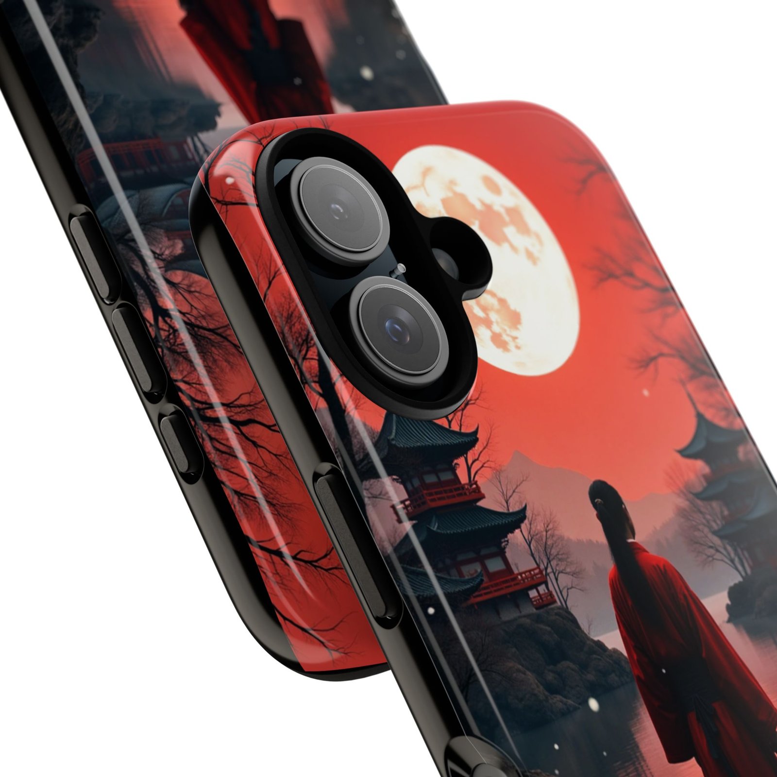 iPhone 16 Samurai Phone Case, Tough Cases, Japanese Art Phone Accessories, Stylish Phone Protection, Holiday Gifts - Image 2