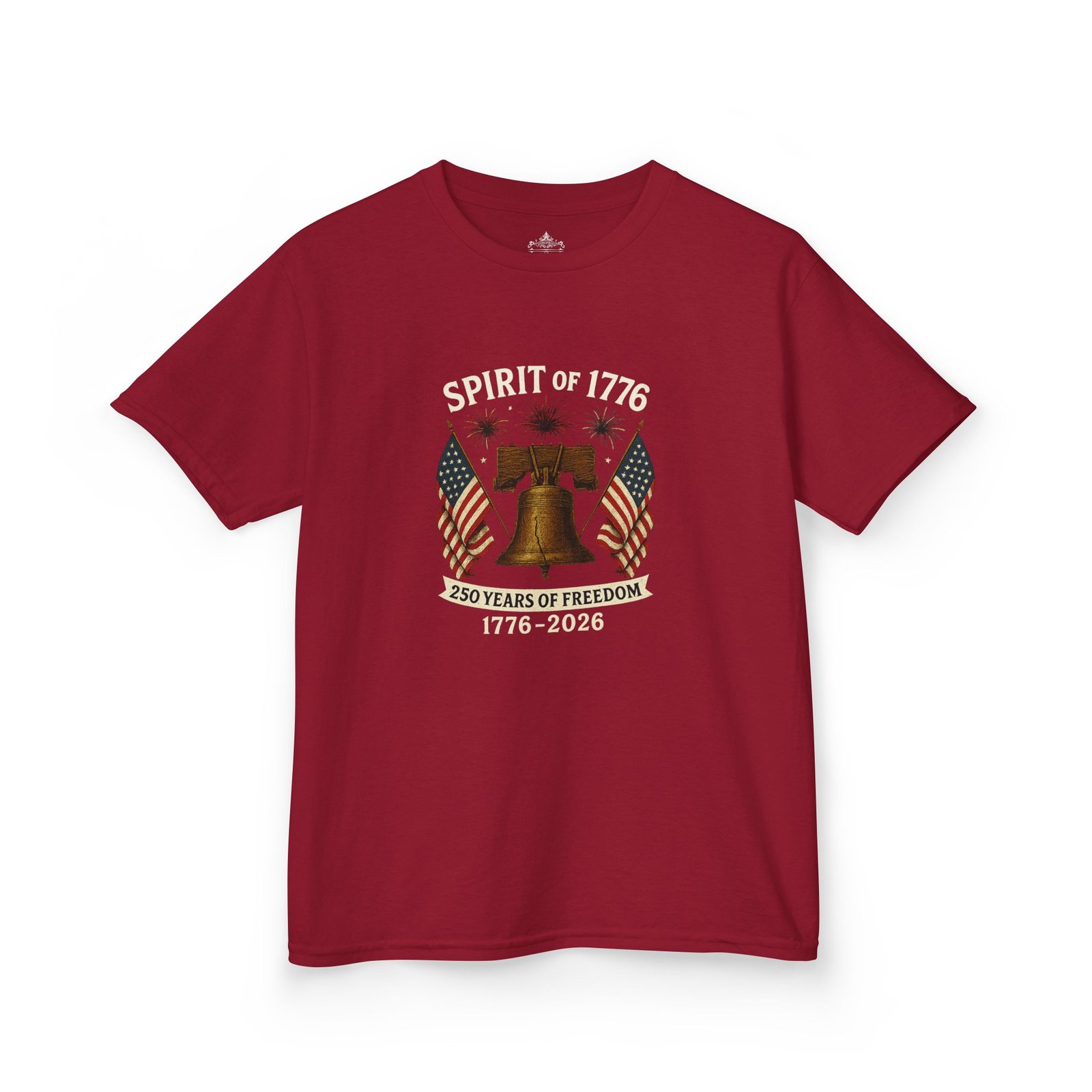 Spirit of 1776 Liberty Bell Tee | American Flag, 250 Years of Freedom 1776-2026 - Image 28