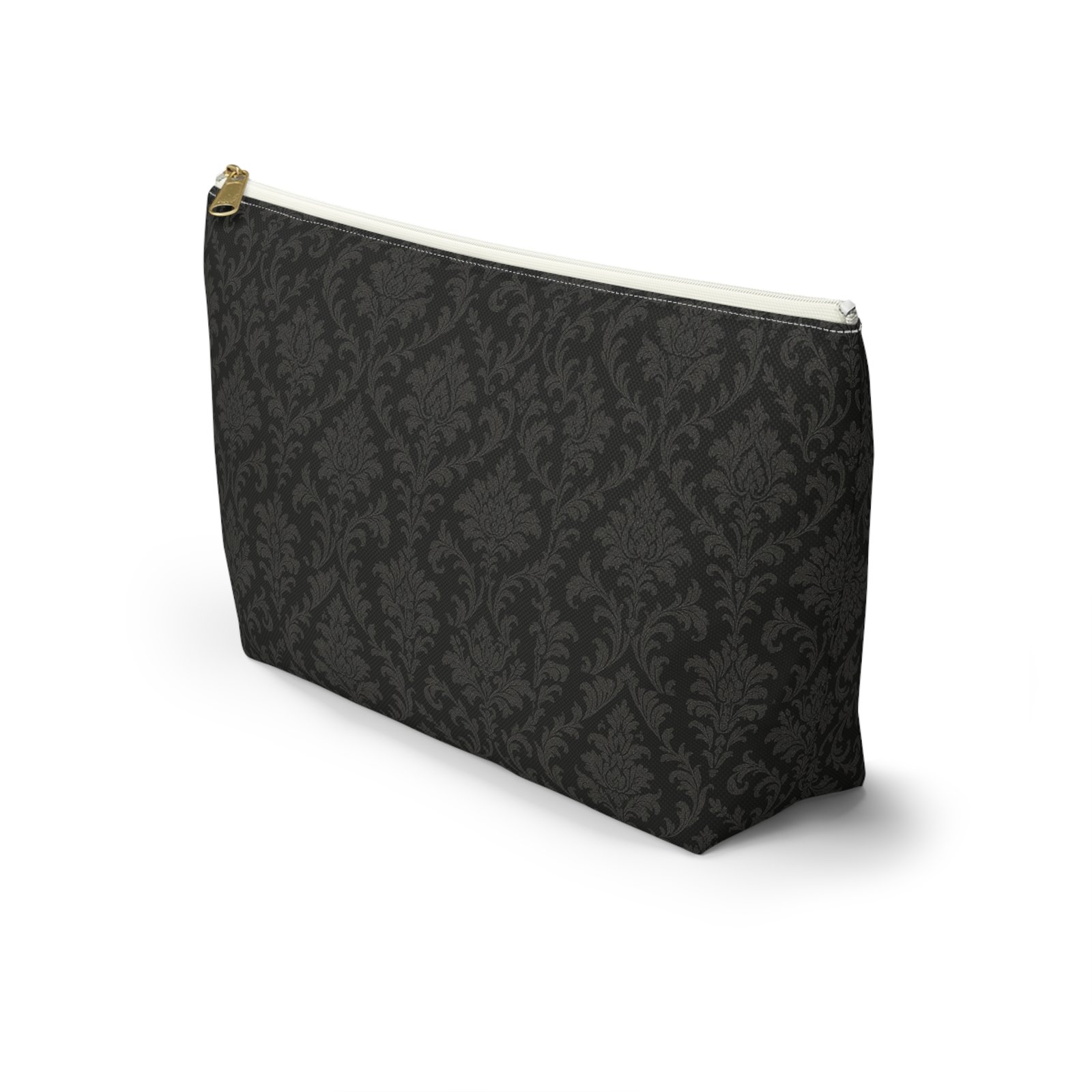 Black Damask Accessory Pouch - Image 7
