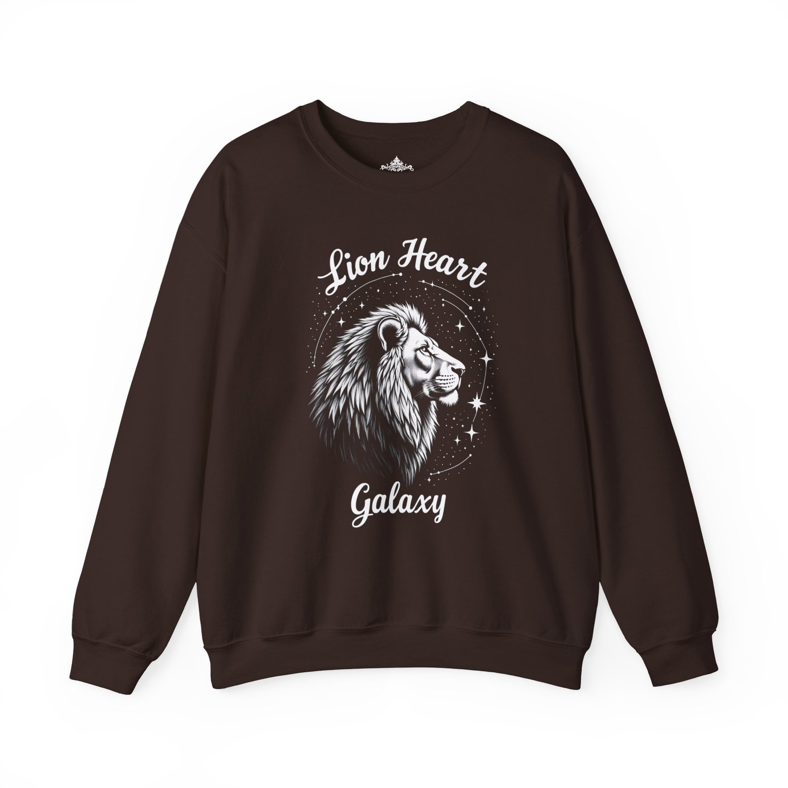 Lion Heart Galaxy Sweatshirt - Unisex Crewneck, Gift for Astrology Lovers, Cozy Fashion, Animal Print, Perfect for Fall - Image 5