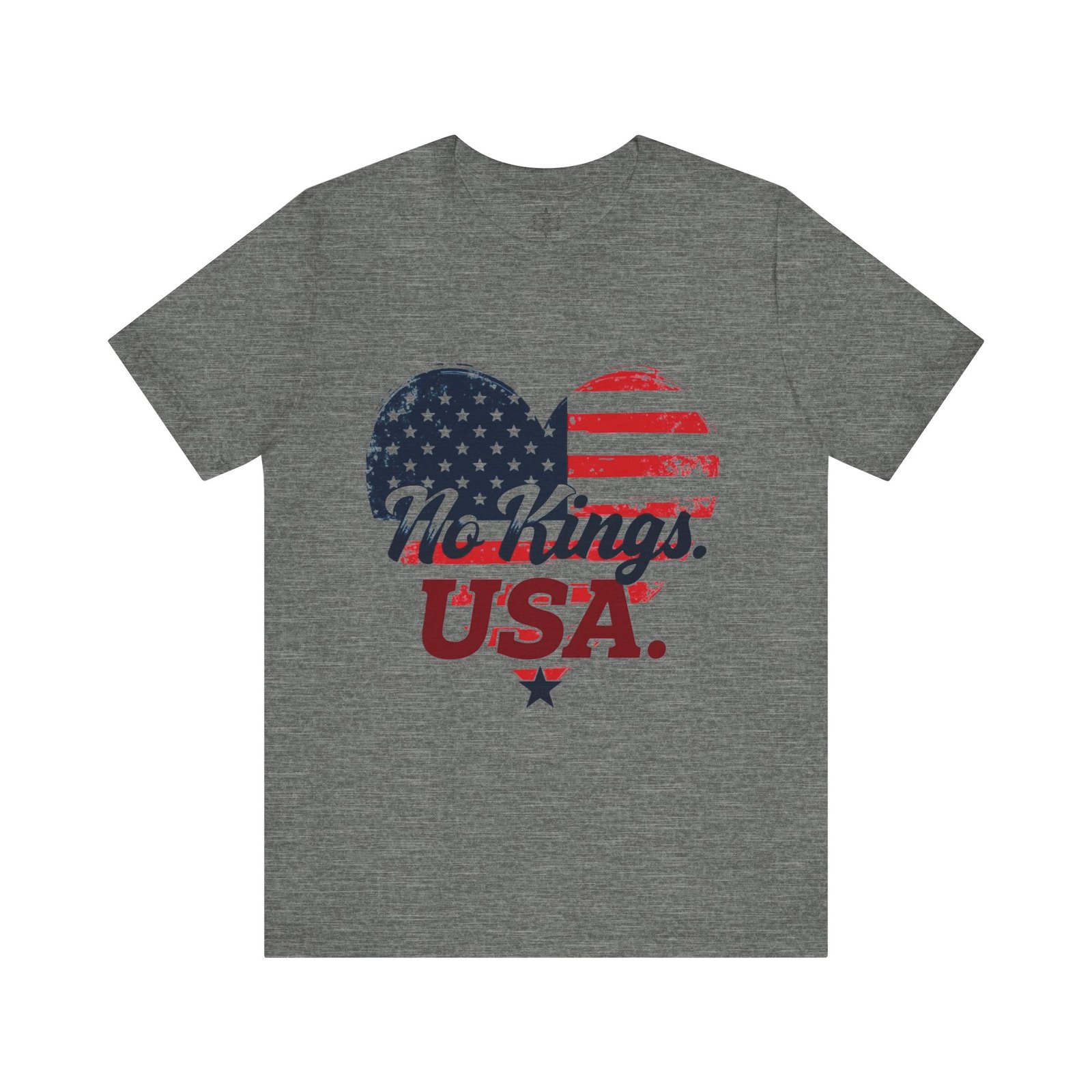 Patriotic Heart Tee - Celebrate Freedom, USA Pride, 4th of July, Casual Wear, Gift for Him or Her, Summer Vibes - Image 13