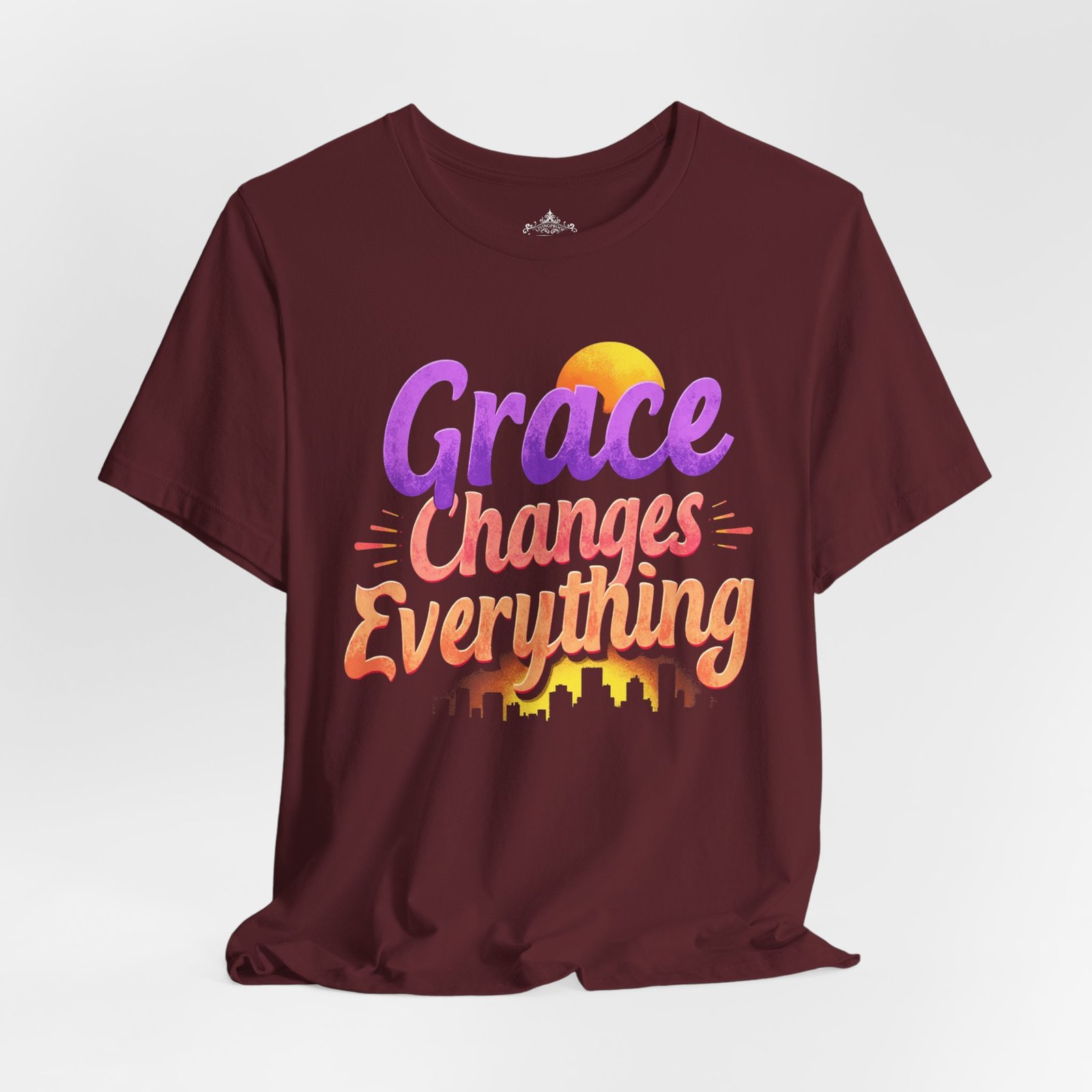 Grace Changes Everything Graphic Tee, Inspirational T-Shirt, Faith-Based Apparel, Perfect Gift for Friends, Spiritual Encouragement - Image 23