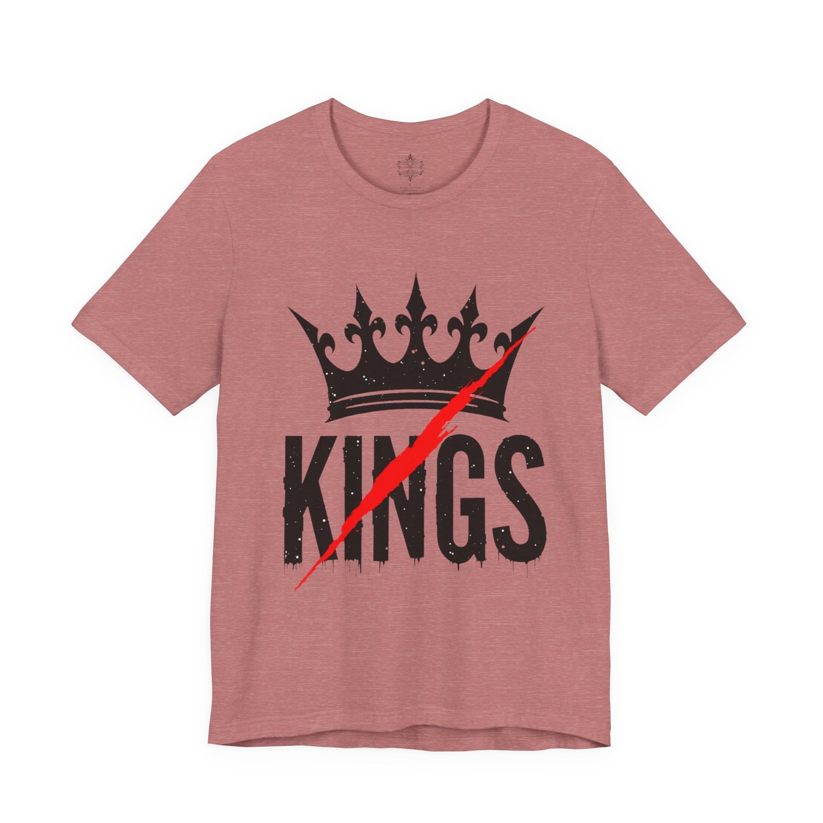 Unisex Crowned Kings Tee - Trendy Graphic T-Shirt for Casual Wear, Unique Gift, Birthday, Streetwear, Everyday Style - Image 11