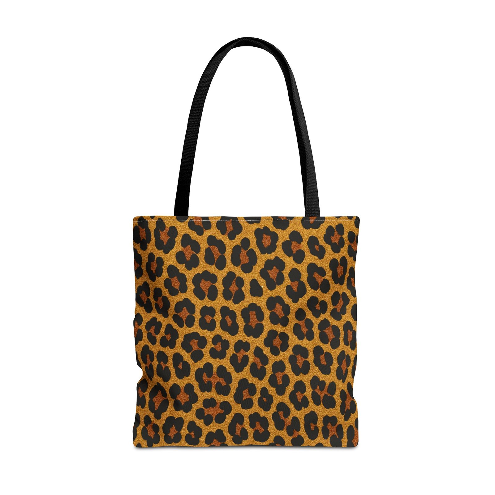 Leopard Print Tote Bag | All Over Print Animal Pattern, Reusable Shopping Bag - Image 9