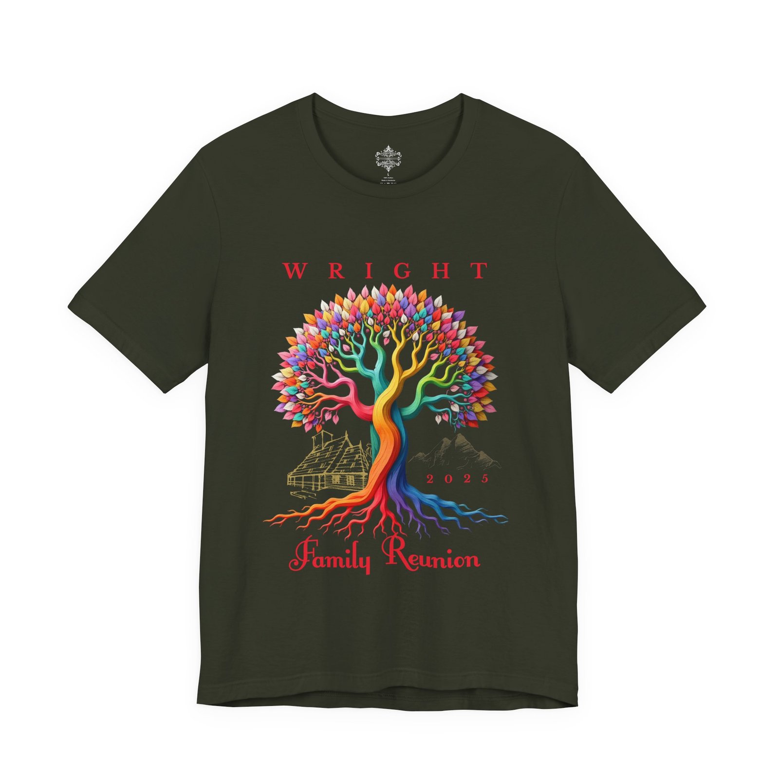 Personalized Colorful Tree of Life Family Reunion, Family Gathering Apparel, Nature Lover Gift, Ancestry - Image 23