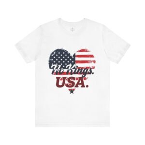 Patriotic Heart Tee - Celebrate Freedom, USA Pride, 4th of July, Casual Wear, Gift for Him or Her, Summer Vibes