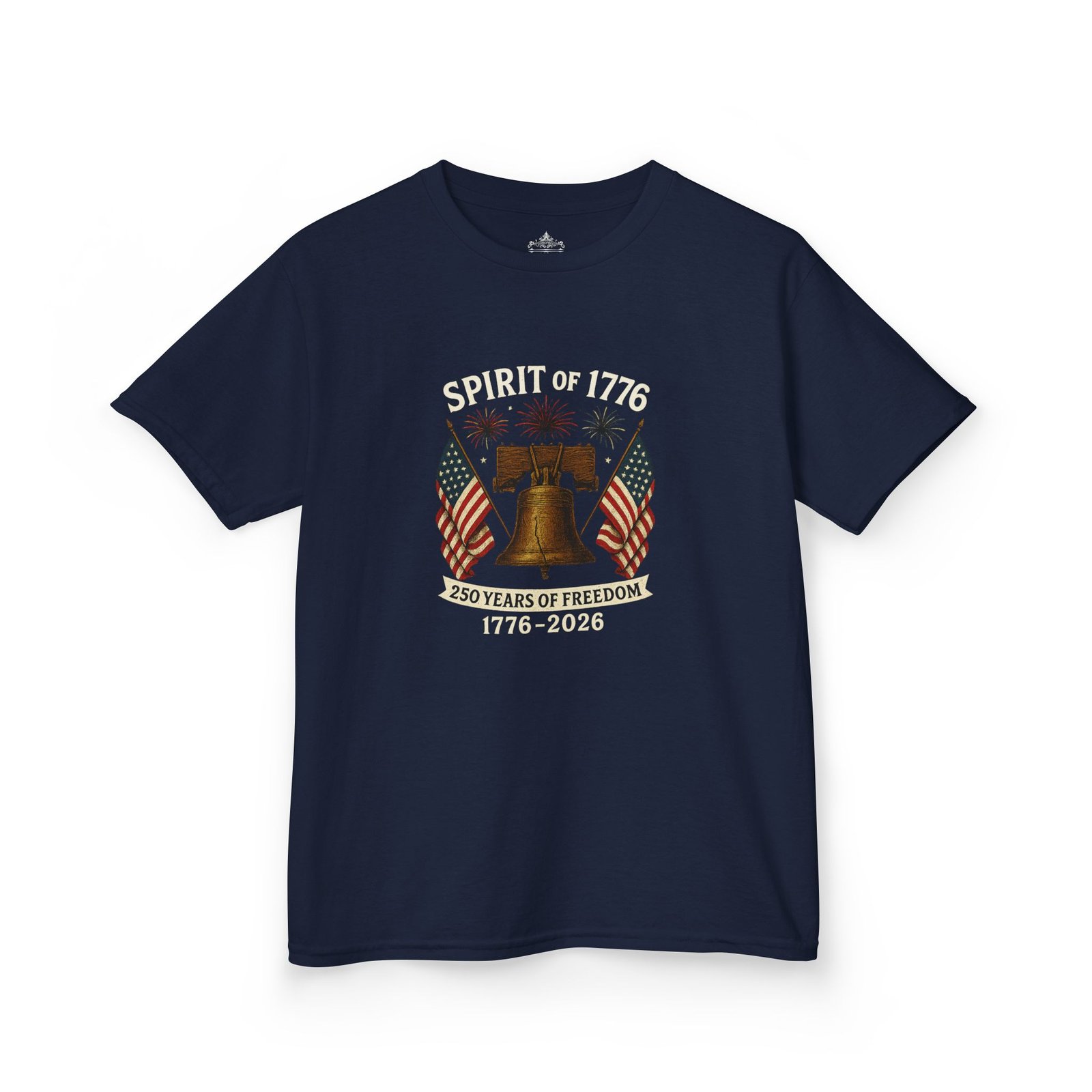 Spirit of 1776 Liberty Bell Tee | American Flag, 250 Years of Freedom 1776-2026 - Image 19