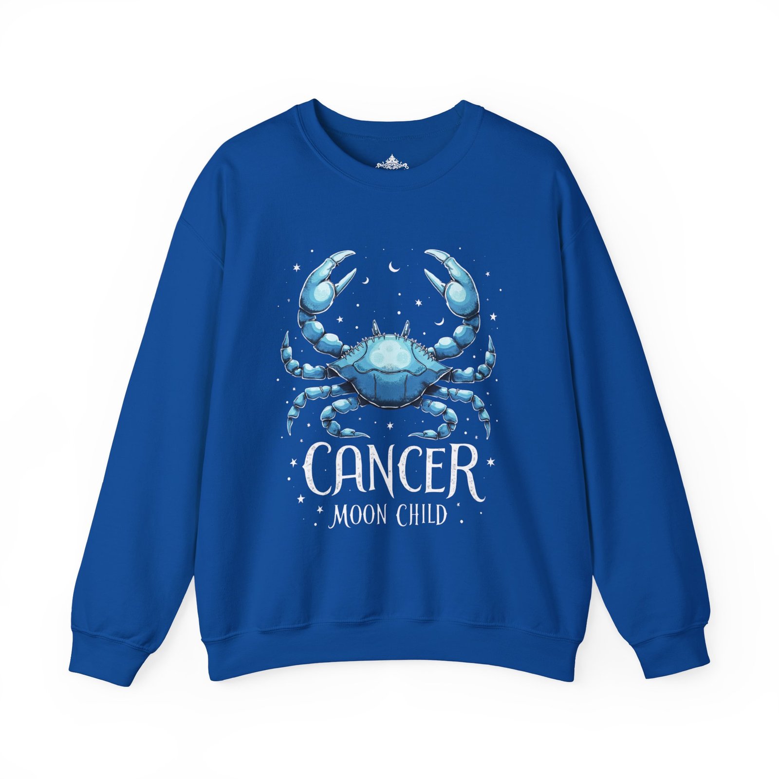 Cancer Moon Child Sweatshirt, Zodiac Sign Gift, Astrology Apparel, Horoscope Crewneck, Celestial Fashion, Holiday Gift - Image 29