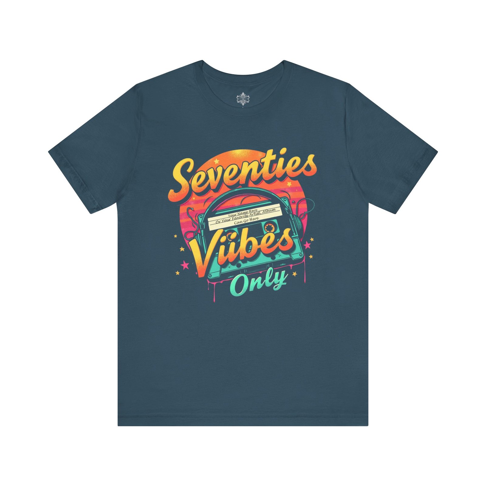 Seventies Vibes Only T-Shirt, Retro Tee, Vintage Short Sleeve, Music Lover Gift, Nostalgic Apparel, Groovy Style - Image 25