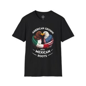 American Roots Unisex T-Shirt Celebrate Diversity, Mexican Heritage Tee, Comfortable and Stylish, Perfect Gift for All Occasions