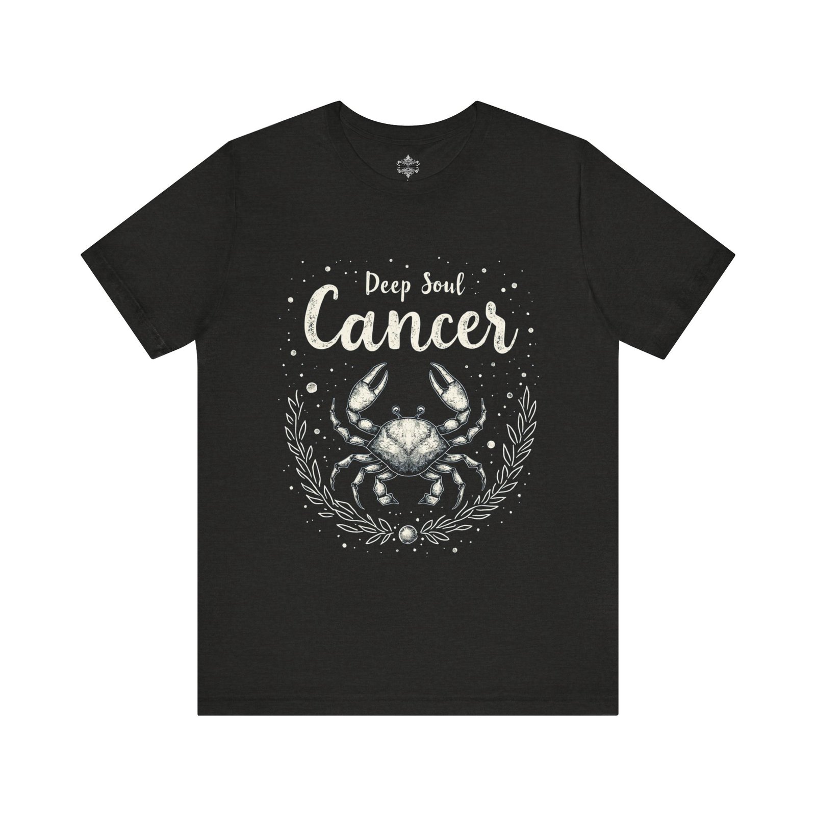 Cancer Zodiac Sign T-Shirt, Astrology Gift, Deep Soul Tee, Birthday Gift for Cancer, Crab Design Shirt, Unisex Short Sleeve Tee - Image 5