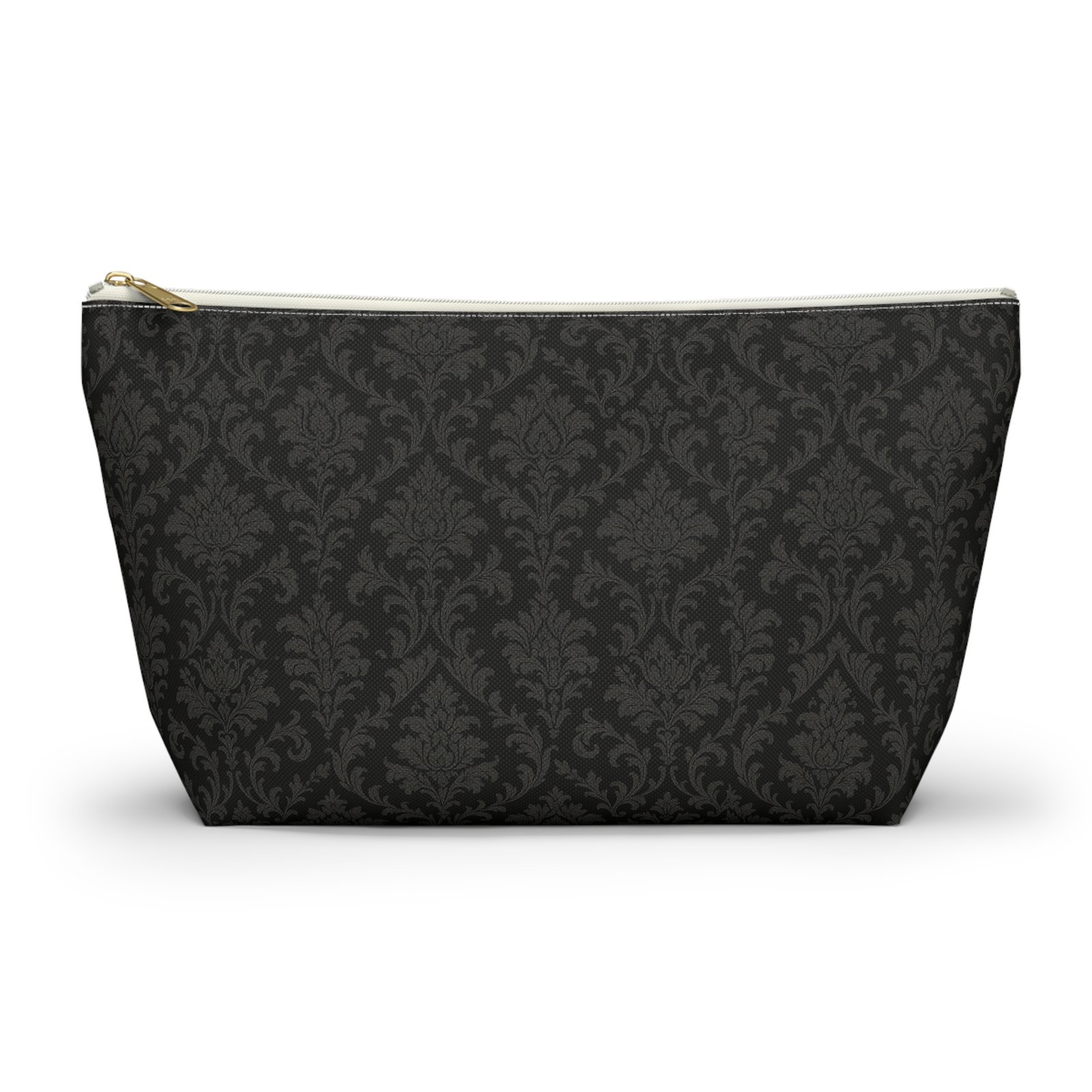 Black Damask Accessory Pouch - Image 5