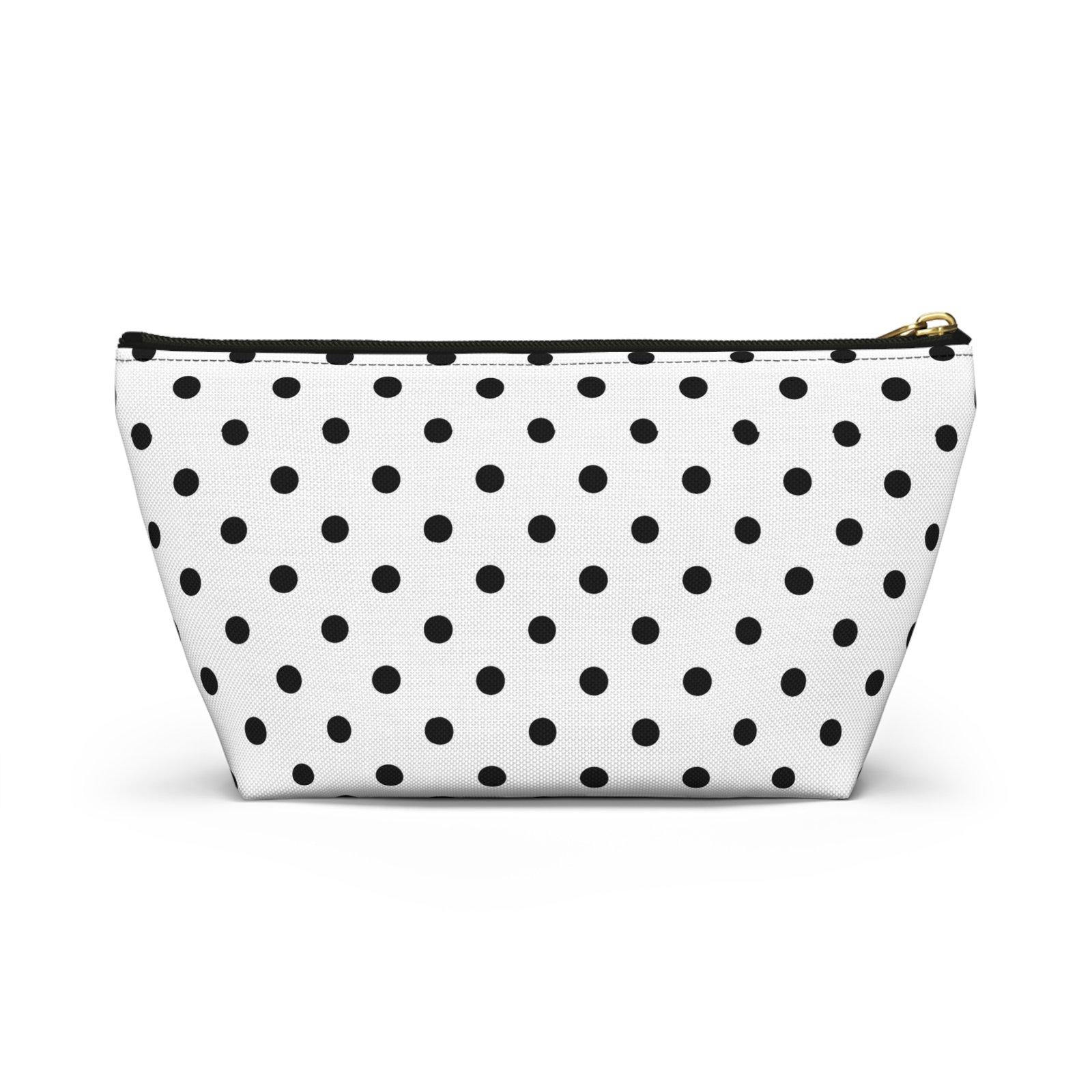 Black Polka Dot Accessory Pouch - Image 10