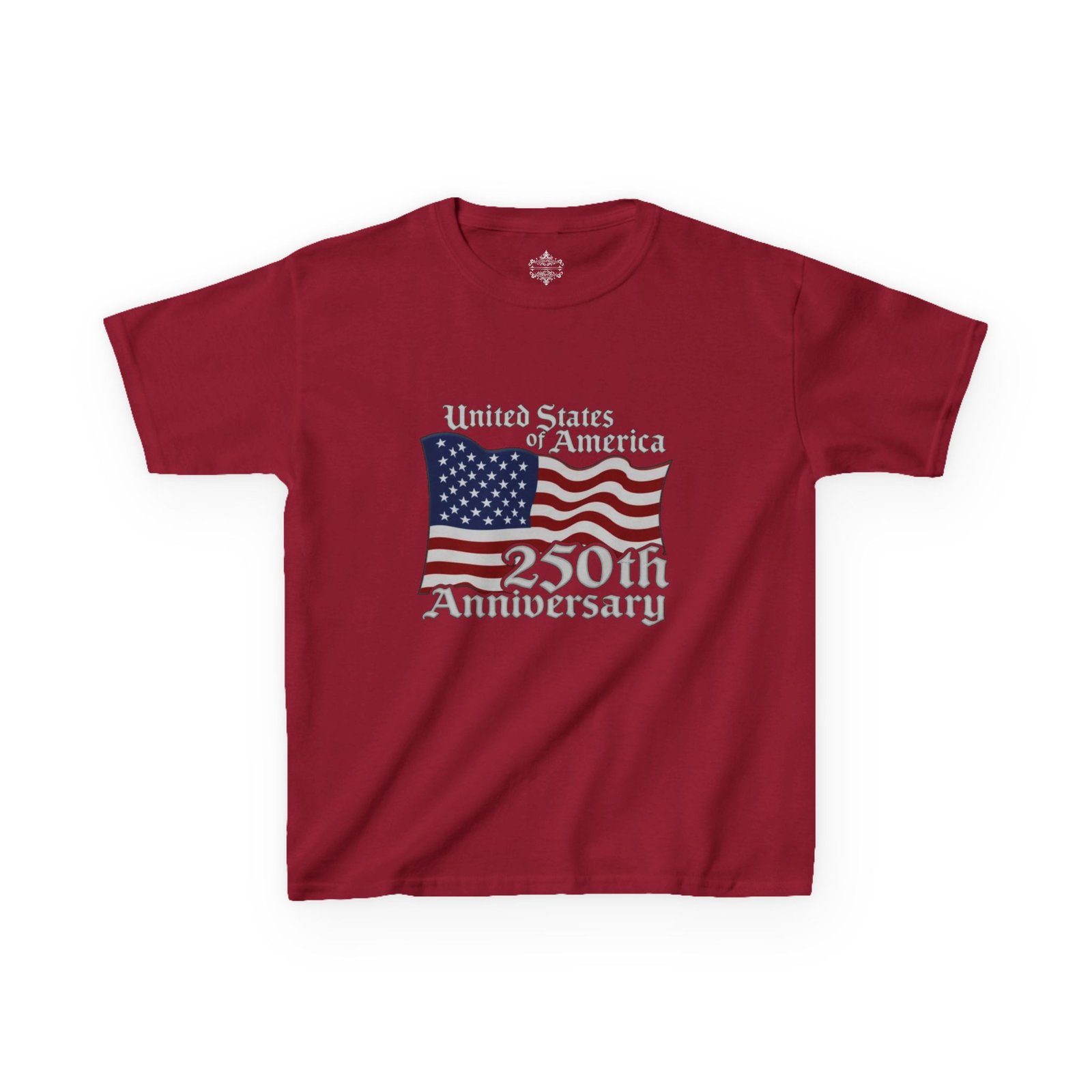 Patriotic Kids Tee 250th Anniversary Flag Shirt America 1776-2026 Youth Shirt USA Semiquincentennial Celebration Top - Image 45