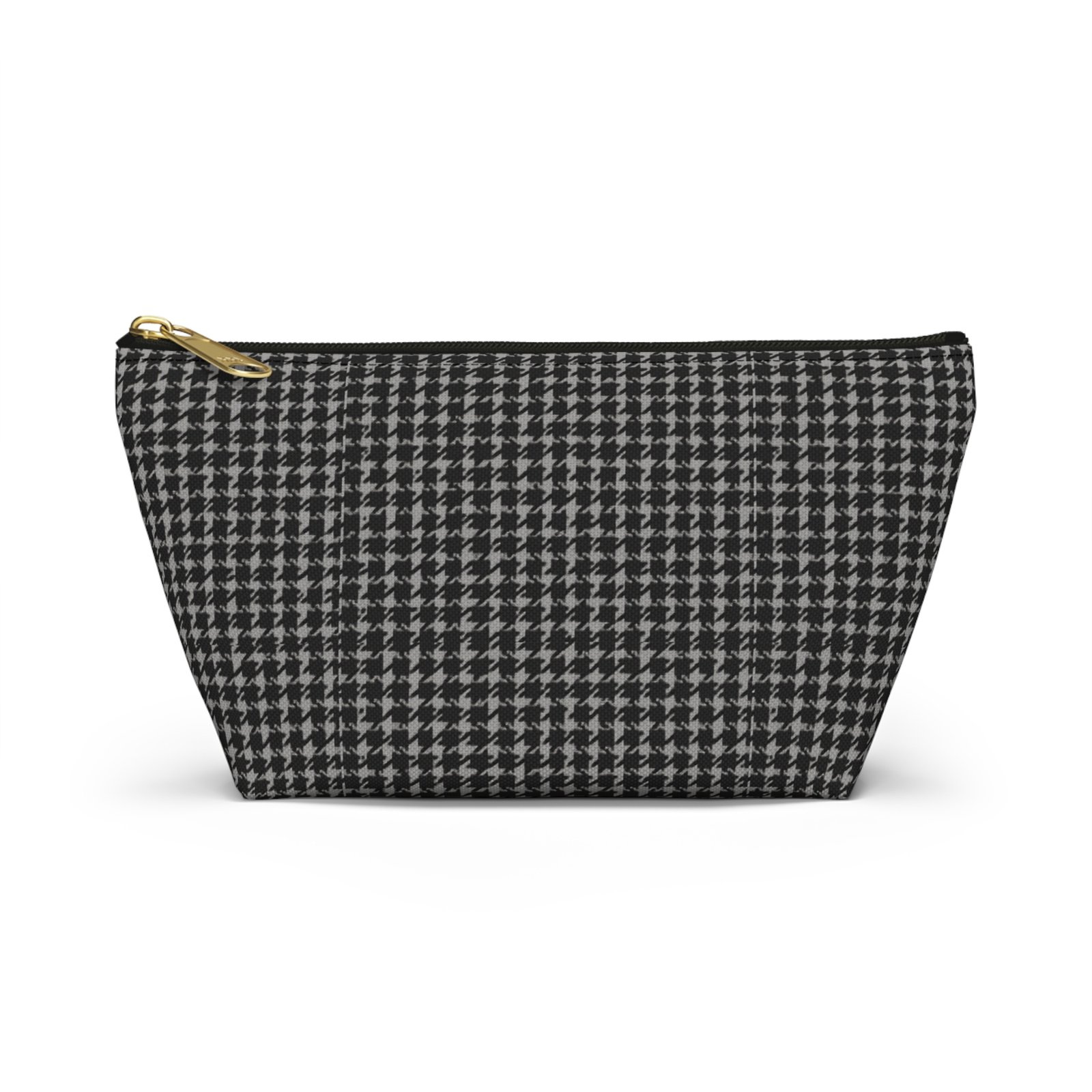 Gray Houndstooth Accessory Pouch - Image 9