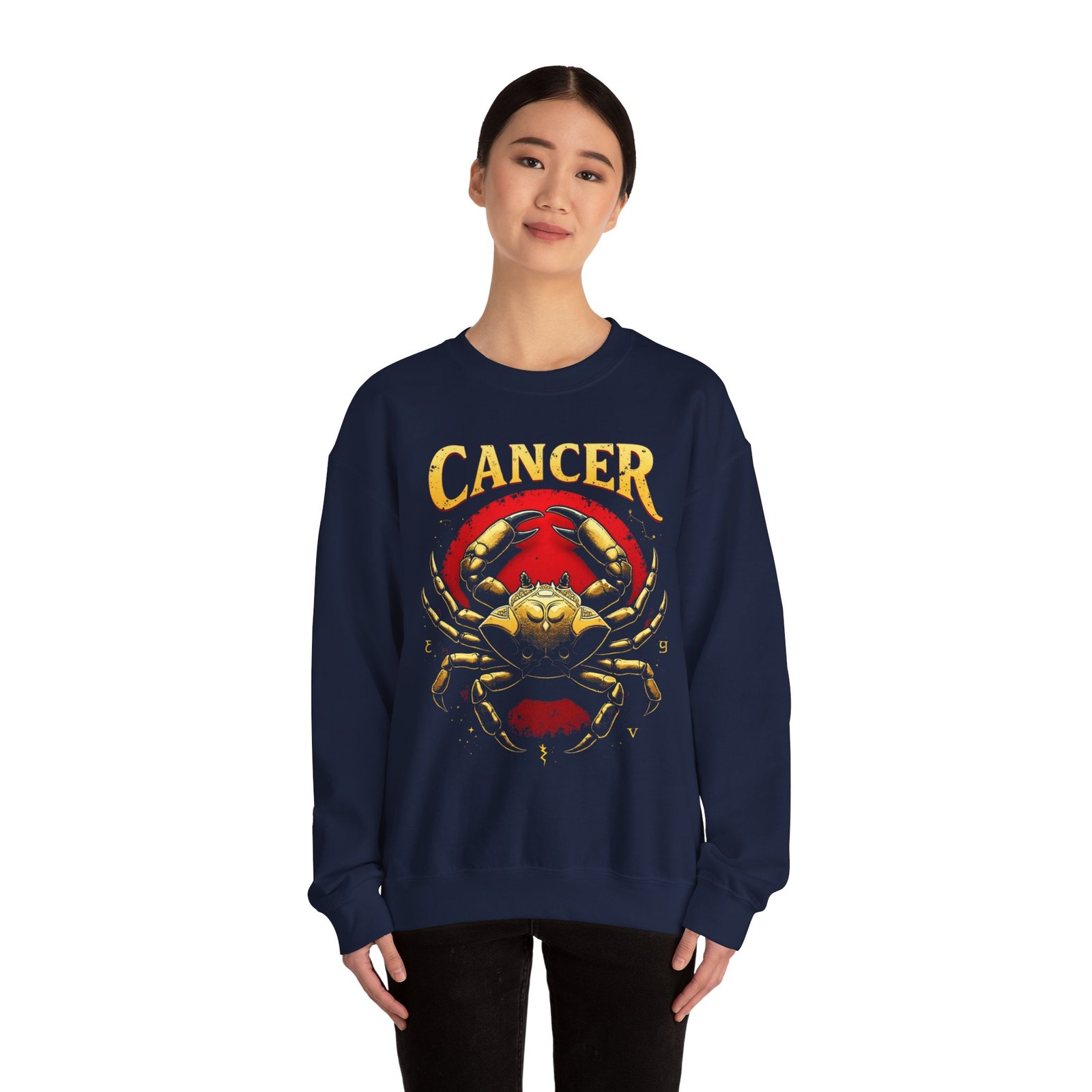 Cancer Zodiac Sweatshirt, Astrology Gift, Unisex Crewneck, Birthday Apparel, Horoscope Clothing, Zodiac Sign Sweater - Image 16