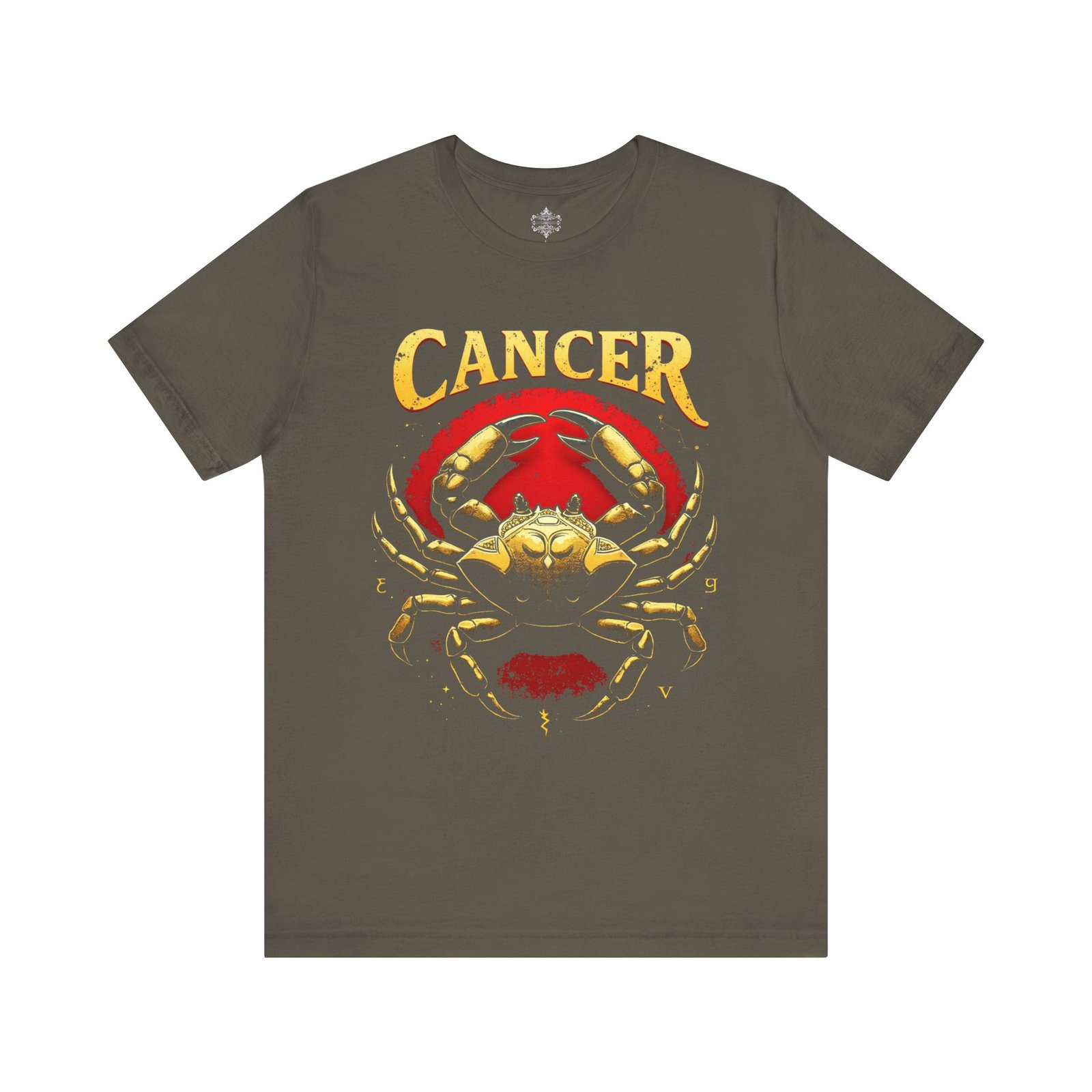 Cancer Zodiac Tee, Unisex Astrology Shirt, Personalized Gift for Cancers, Horoscope Apparel, Birthday Gift, Zodiac Sign Tee - Image 9