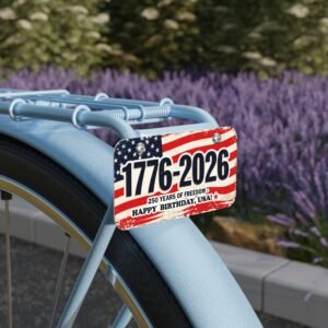 Patriotic Mini License Plate Decor, 250 Years of Freedom, Happy Birthday USA Sign, American Spirit Decor, Unique Gift Idea