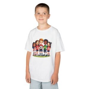Kids Soccer Graphic Tee | Youth Soccer Shirt, Soccer Ball Design