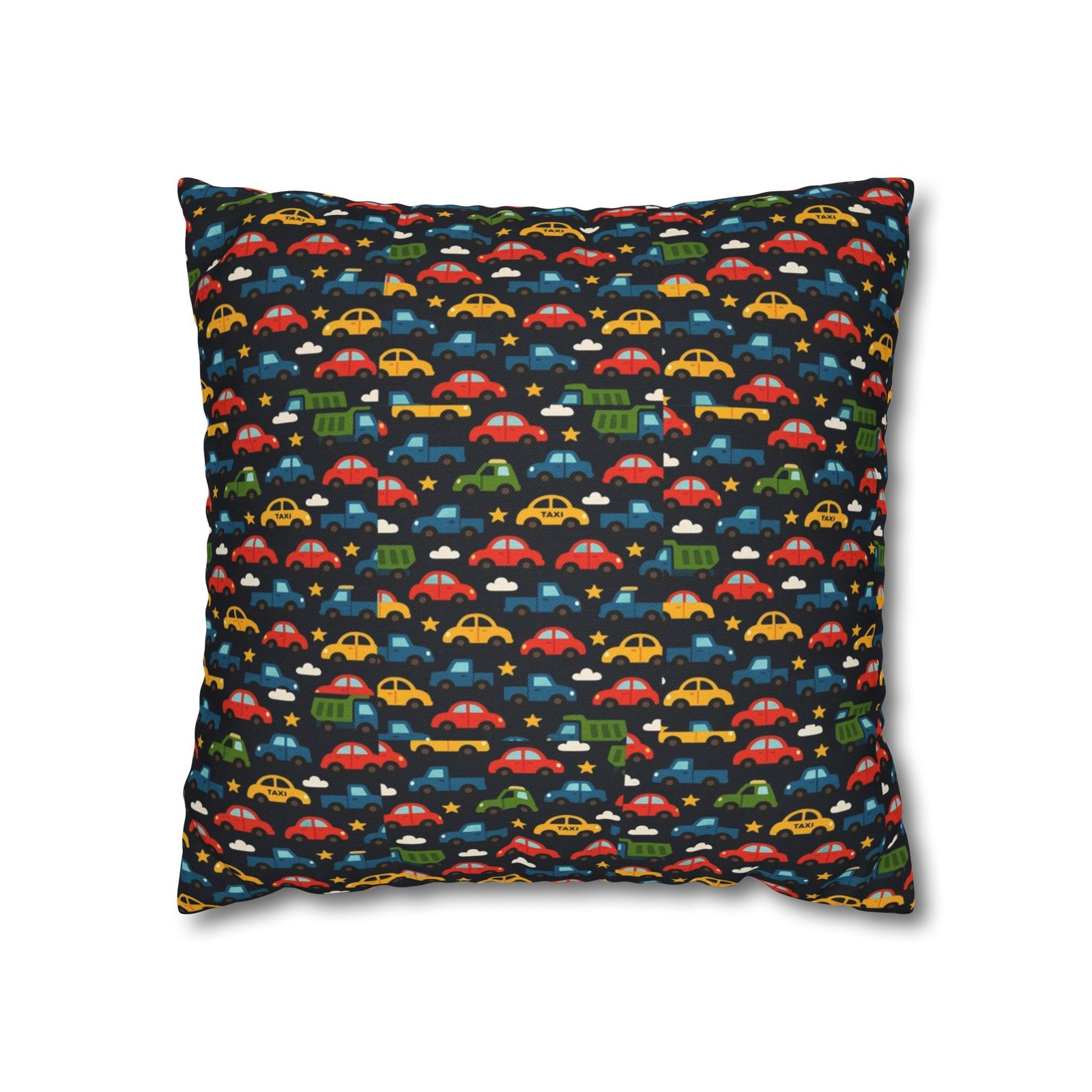 Colorful Cars Pattern | kids car pattern, black background, playful nursery decor - Image 7