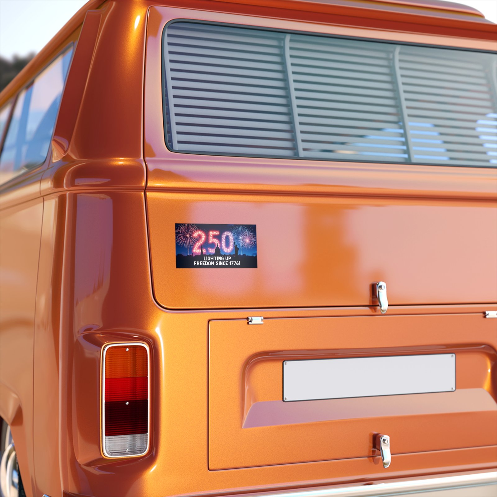 Patriotic Bumper Stickers, 4th of July Decoration 2026, Independence Day Car Decals, USA Flag Vinyl Stickers, Patriotism Gift - Image 2