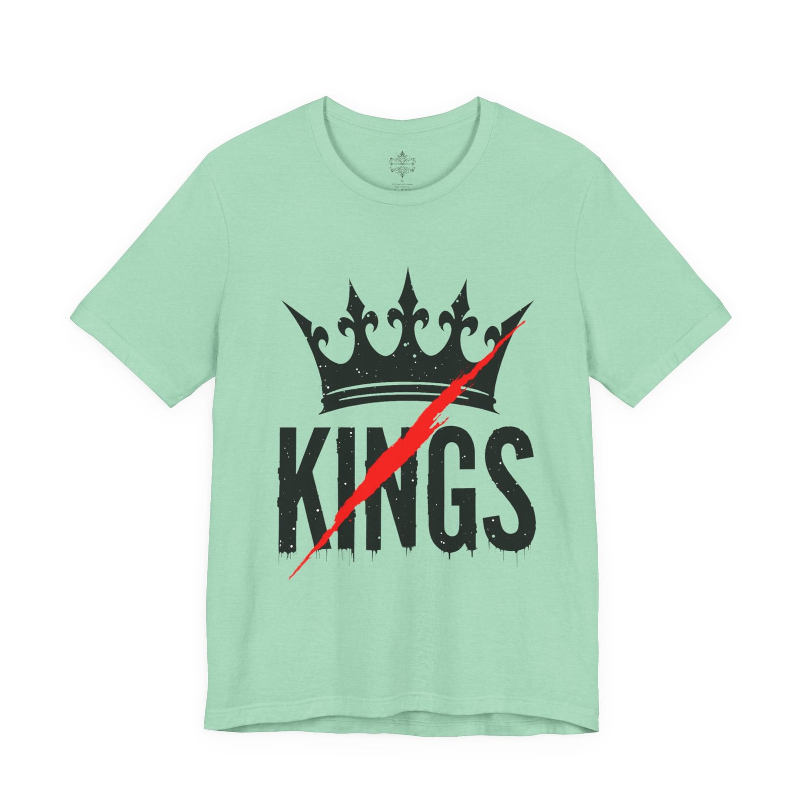 Unisex Crowned Kings Tee - Trendy Graphic T-Shirt for Casual Wear, Unique Gift, Birthday, Streetwear, Everyday Style - Image 23