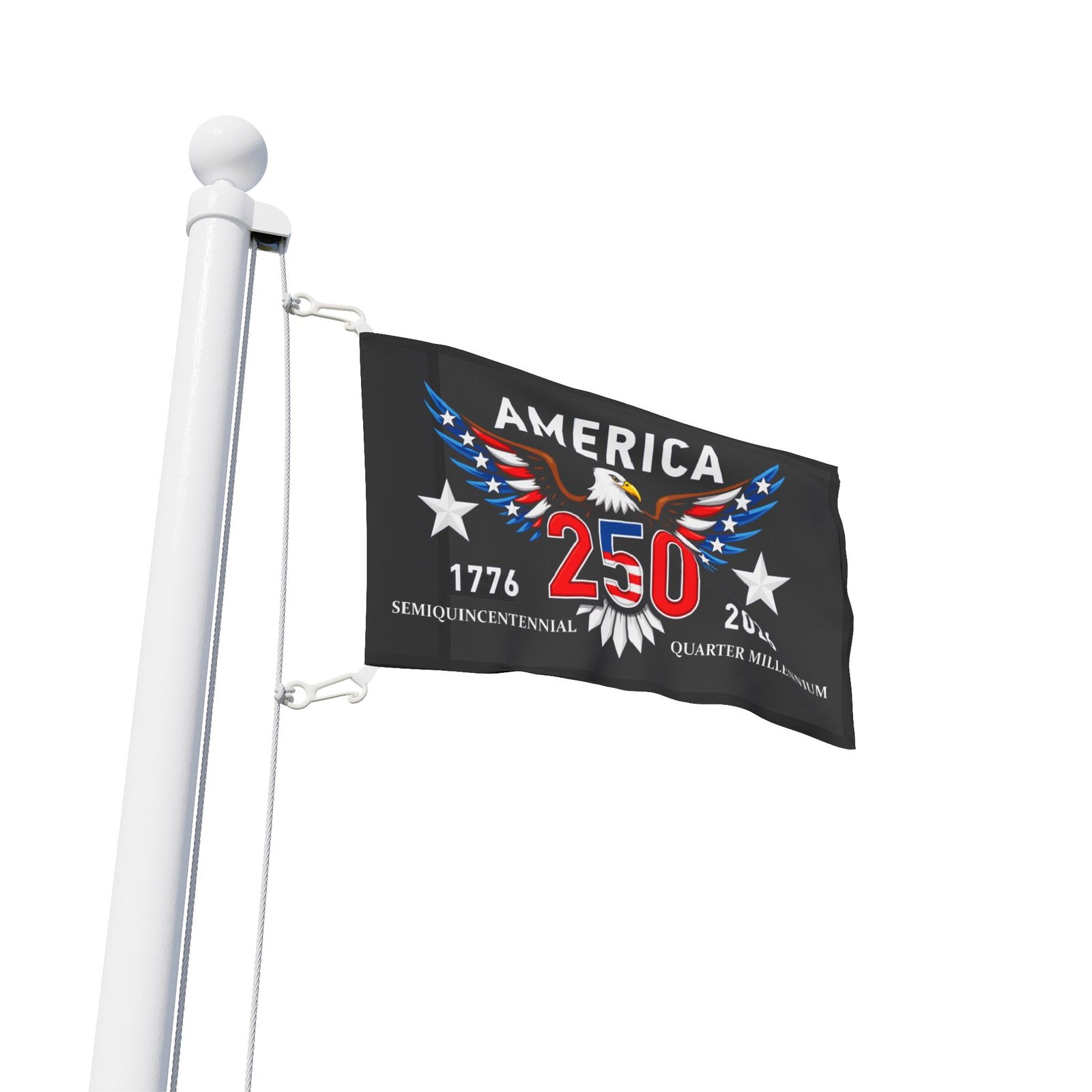 America Semiquincentennial Flag, Quarter Millennium 1776-2026 Banner, Patriotic Outdoor Garden Flag, USA 250th Anniversary Décor - Image 18