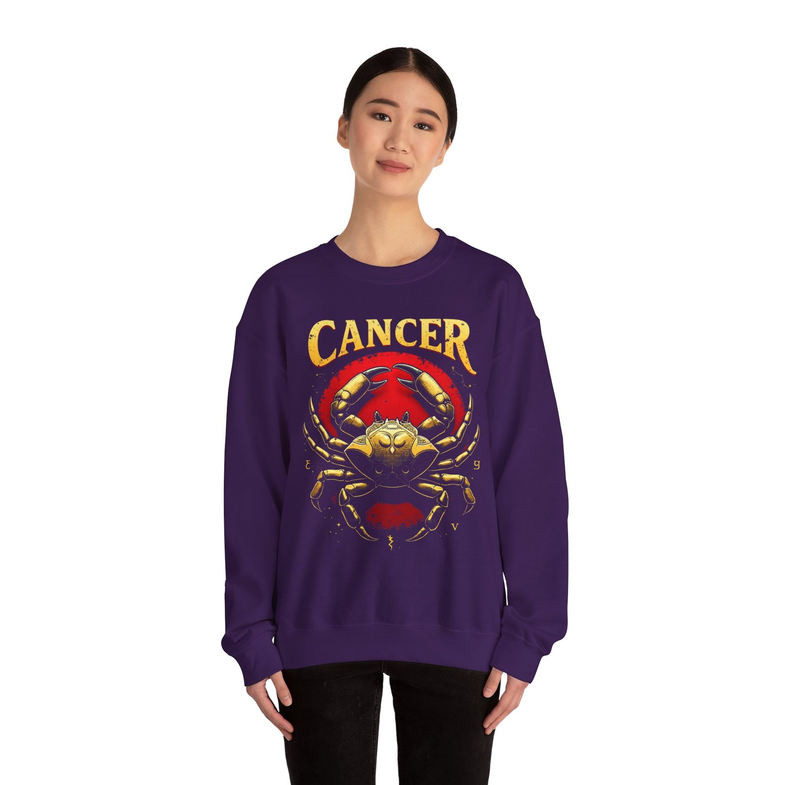 Cancer Zodiac Sweatshirt, Astrology Gift, Unisex Crewneck, Birthday Apparel, Horoscope Clothing, Zodiac Sign Sweater - Image 20