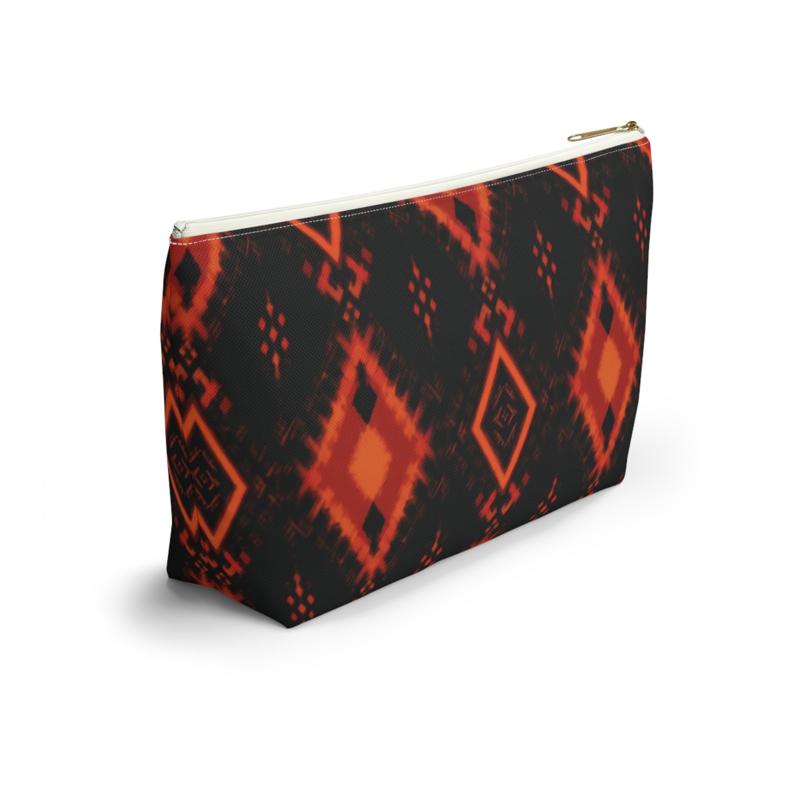 Southwestern Diamond Ikat Accessory Pouch - Image 8