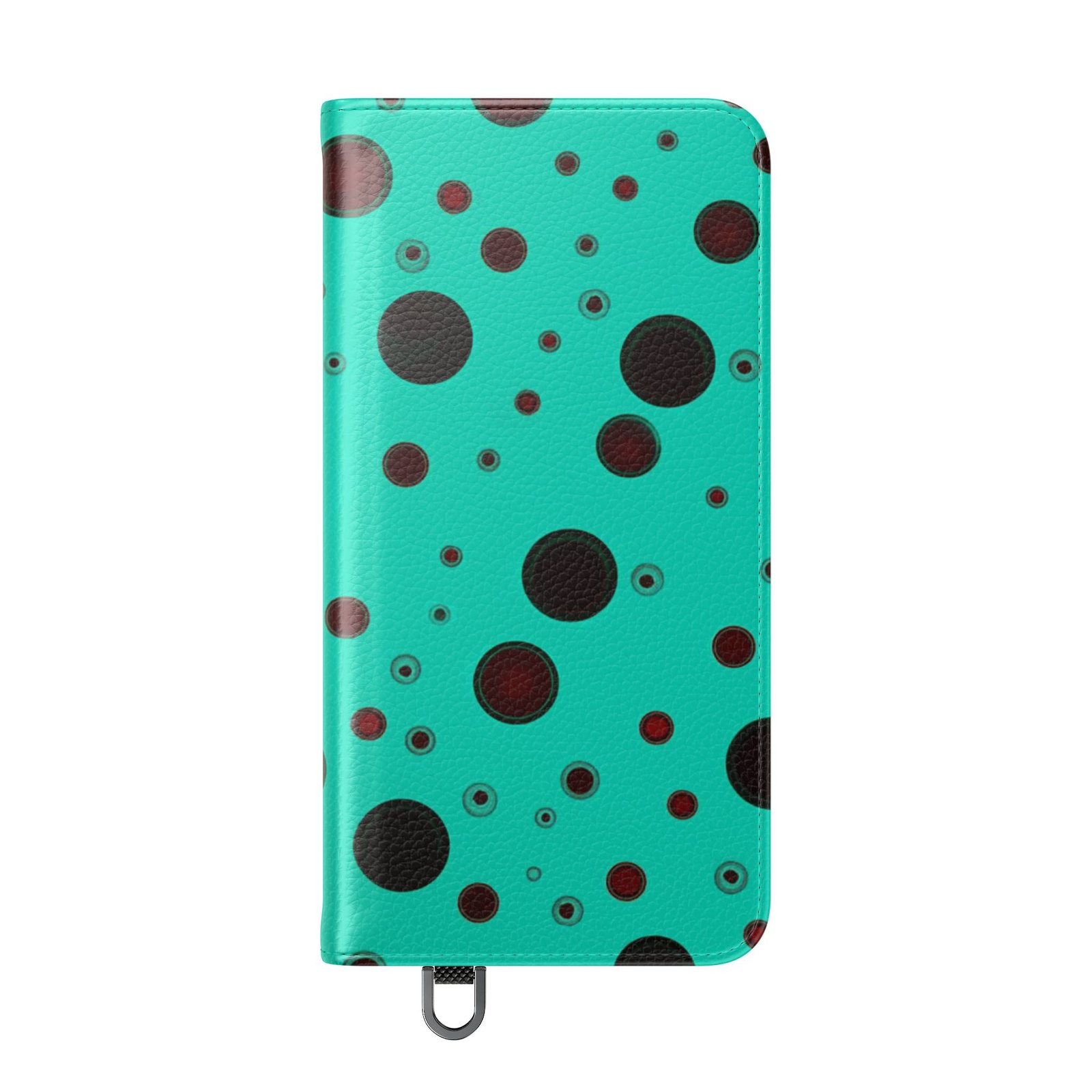 Samsung Galaxy S25, Stylish Flip Case with Bold Dot Design | Phone Wallet, Trendy Accessory - Image 4