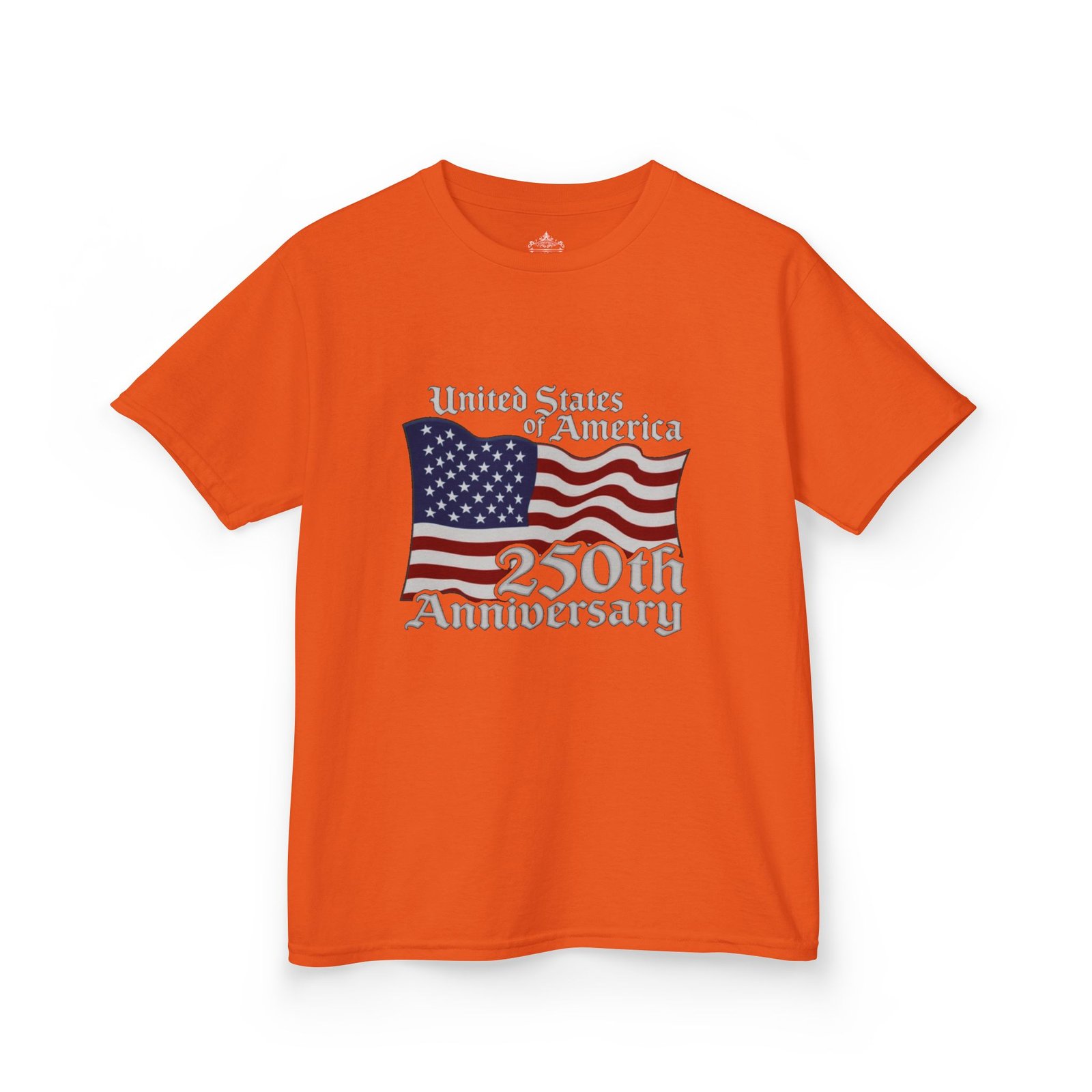 Patriotic Kids Tee 250th Anniversary Flag Shirt America 1776-2026 Youth Shirt USA Semiquincentennial Celebration Top - Image 7