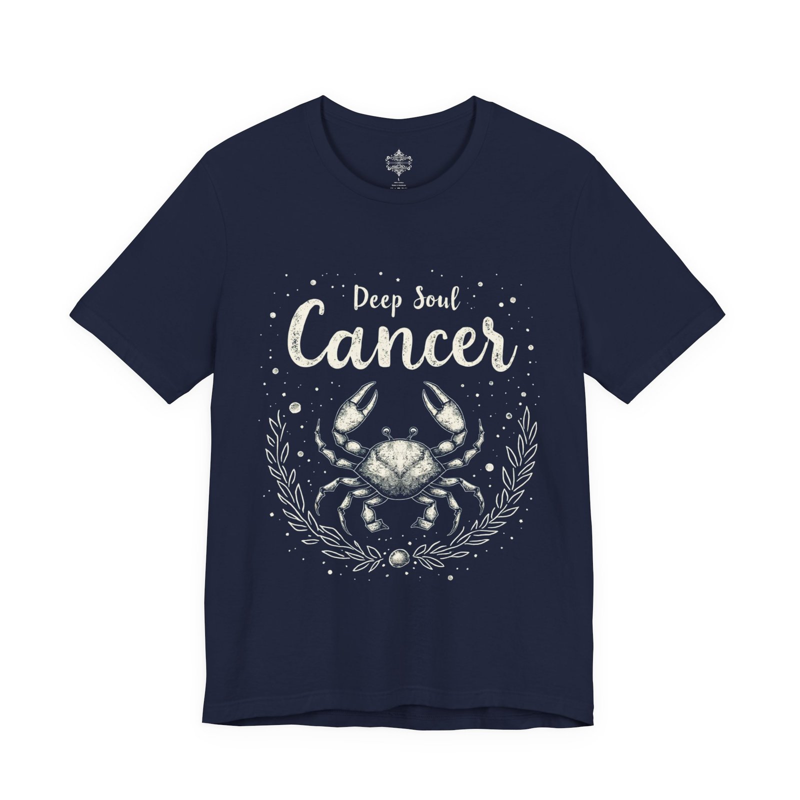 Cancer Zodiac Sign T-Shirt, Astrology Gift, Deep Soul Tee, Birthday Gift for Cancer, Crab Design Shirt, Unisex Short Sleeve Tee - Image 31