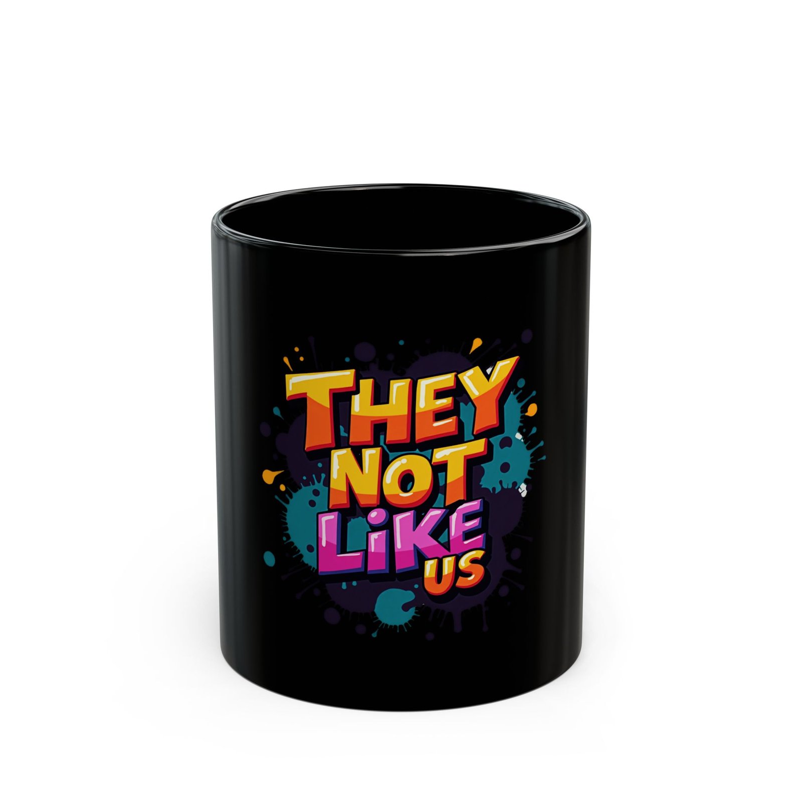 They Not Like Us – Black Mug