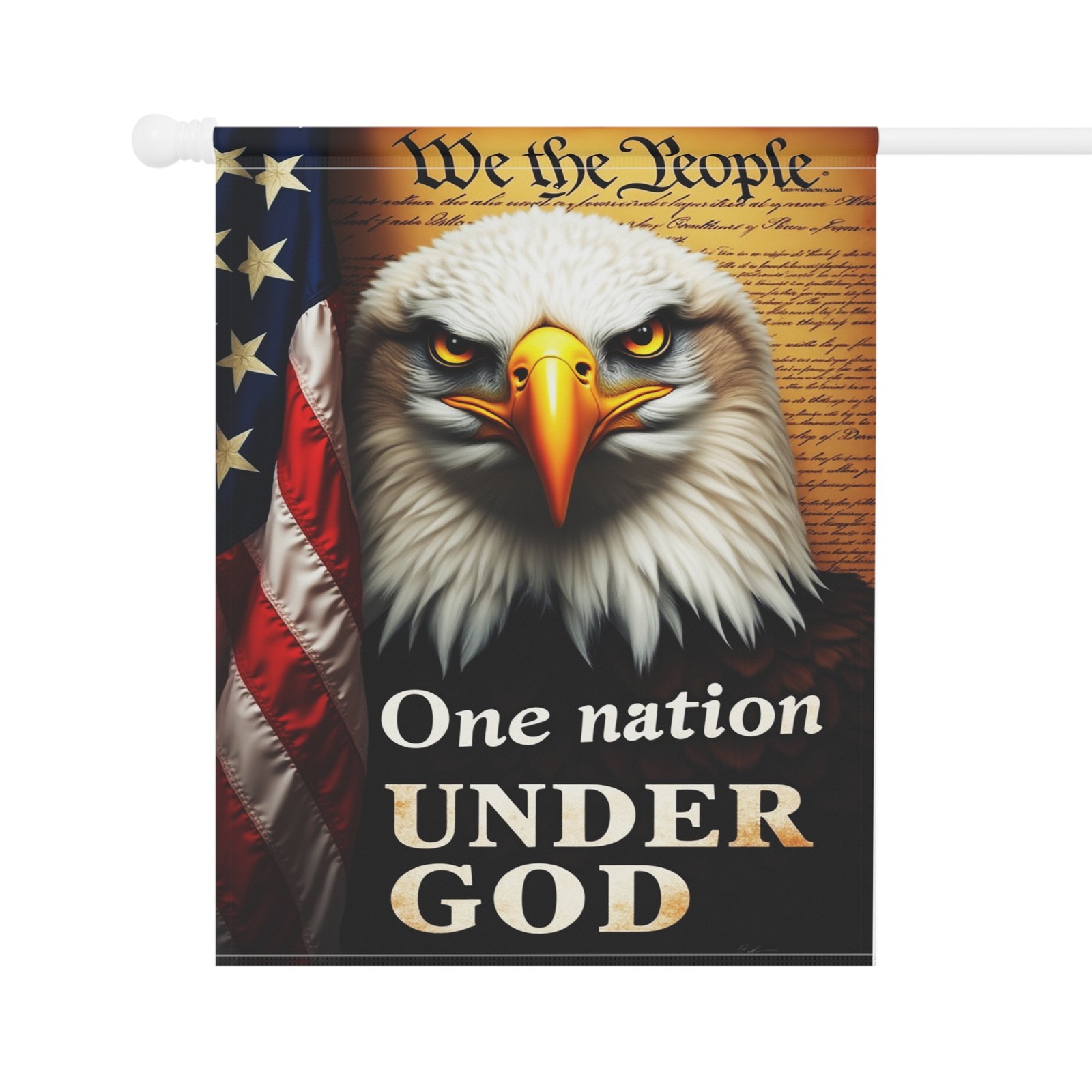 One Nation Under God, Patriotic Garden Banner - Image 7