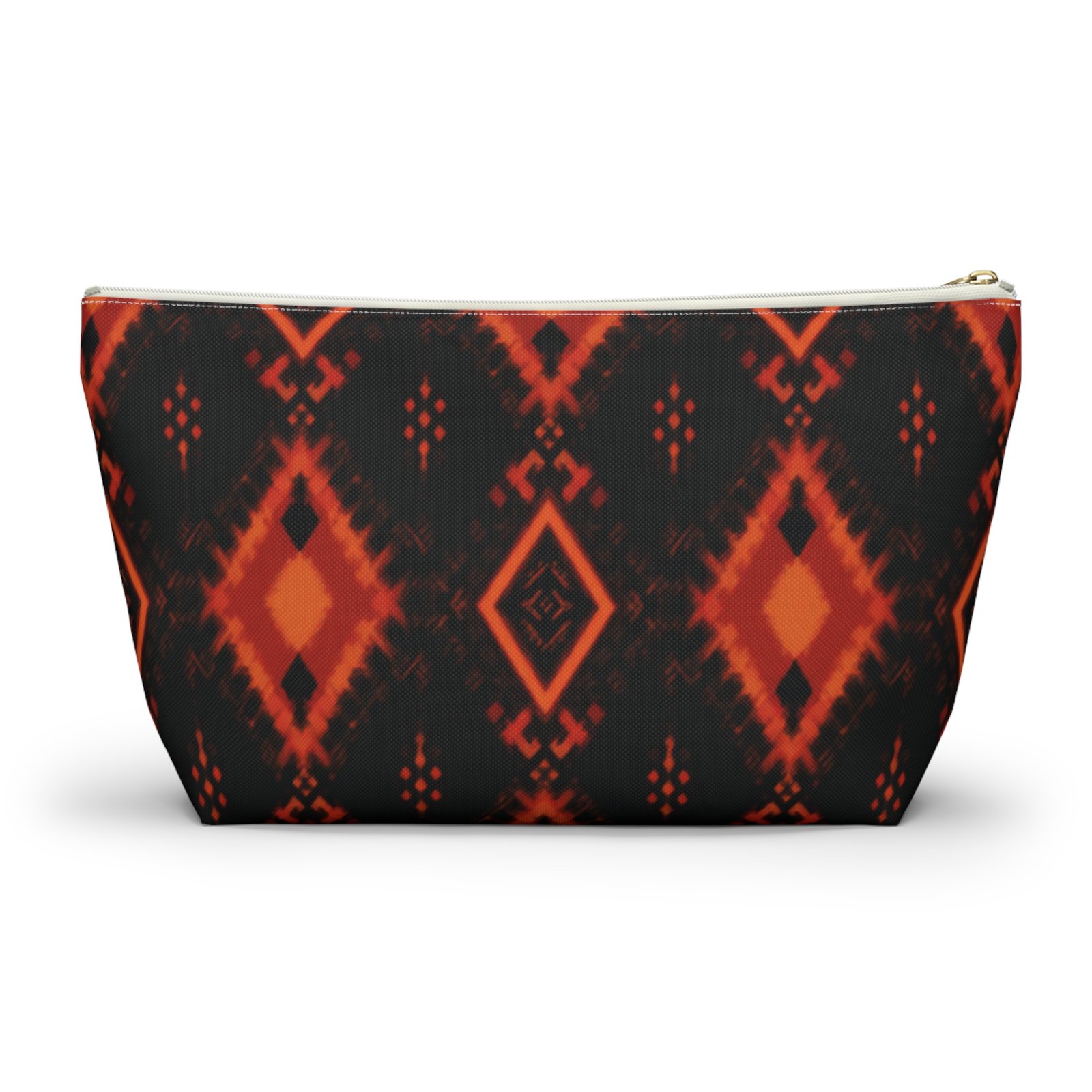 Southwestern Diamond Ikat Accessory Pouch - Image 6