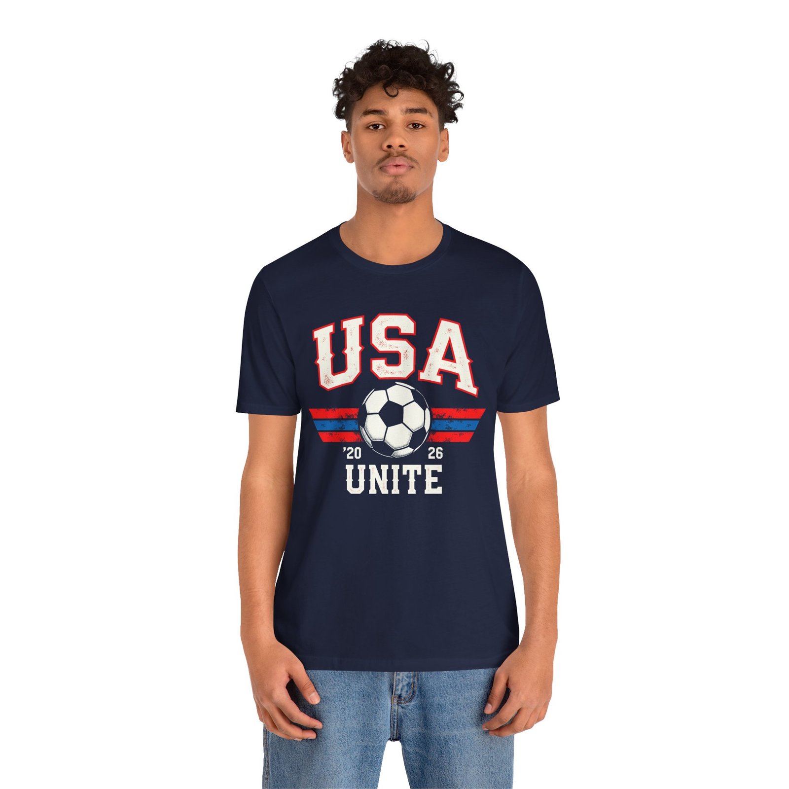 USA Unite Soccer Tee, United States Soccer T-Shirt, America Sports Fan Shirt, Patriotic Football Tee, Team Sports Jersey - Image 27