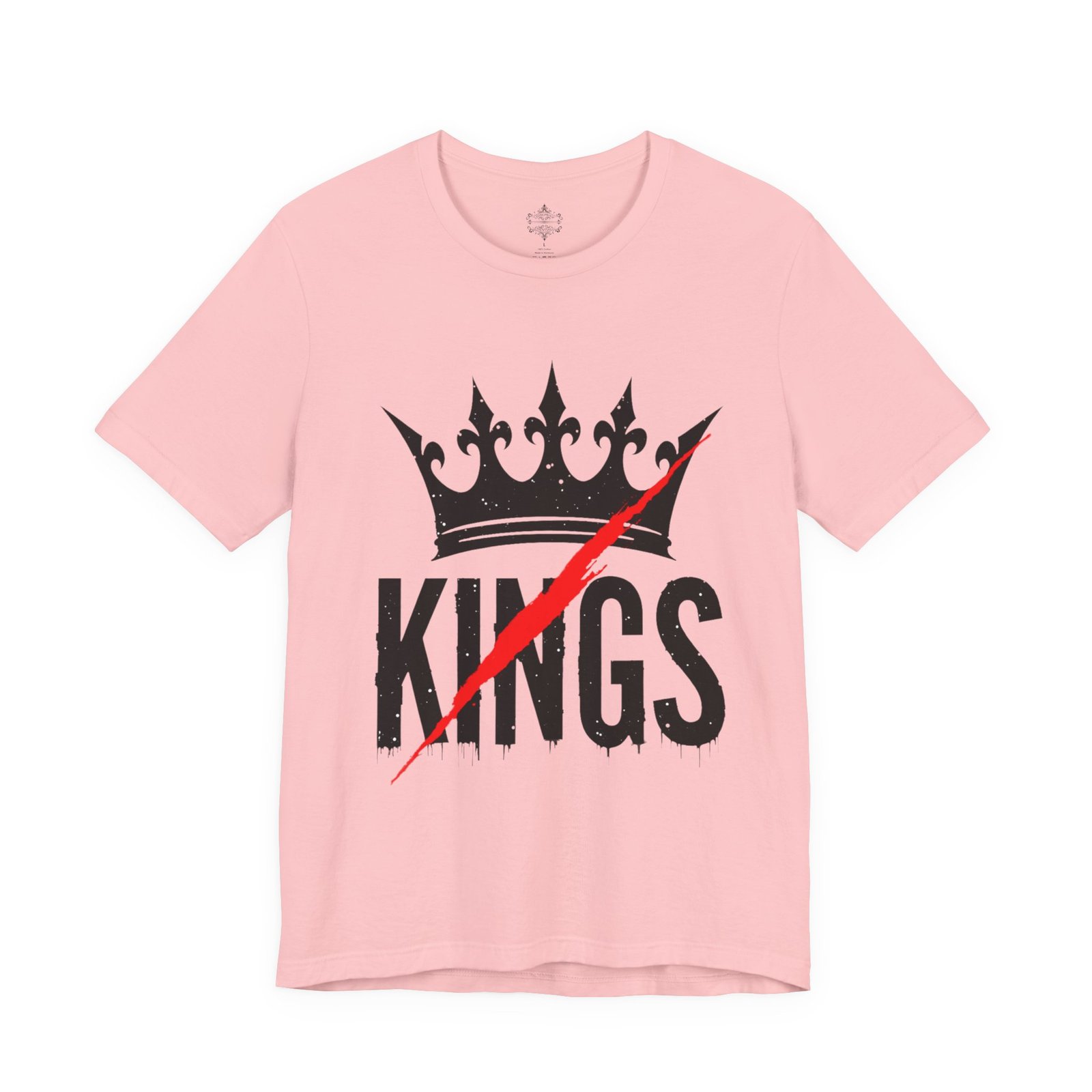 Unisex Crowned Kings Tee - Trendy Graphic T-Shirt for Casual Wear, Unique Gift, Birthday, Streetwear, Everyday Style - Image 55