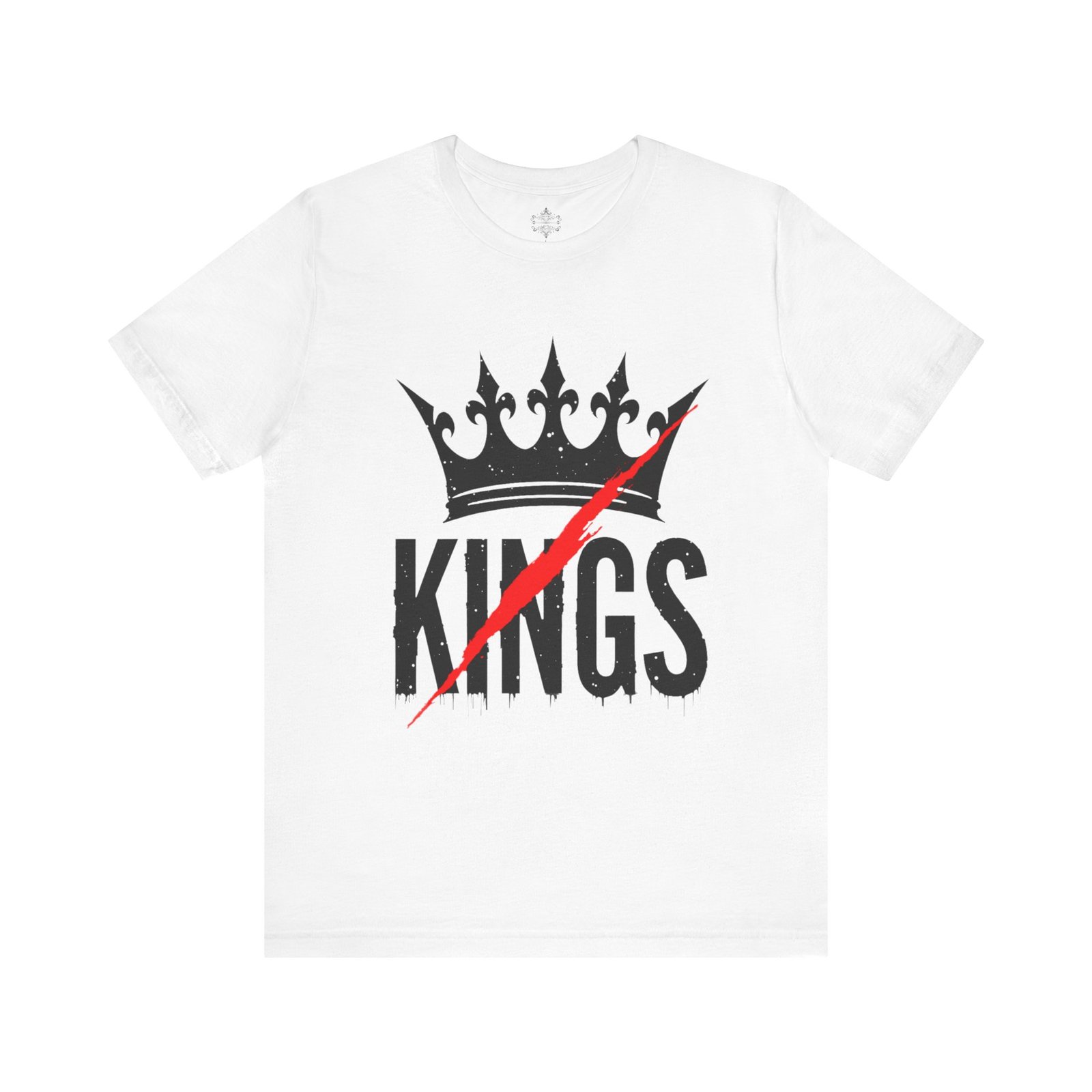 Unisex Crowned Kings Tee - Trendy Graphic T-Shirt for Casual Wear, Unique Gift, Birthday, Streetwear, Everyday Style