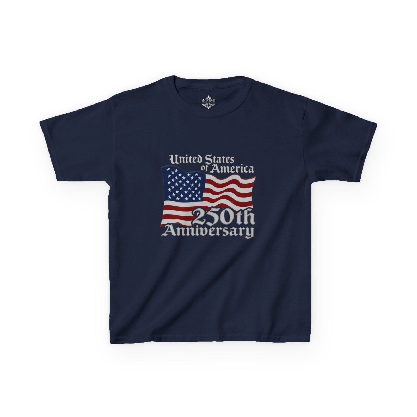Patriotic Kids Tee 250th Anniversary Flag Shirt America 1776-2026 Youth Shirt USA Semiquincentennial Celebration Top - Image 25