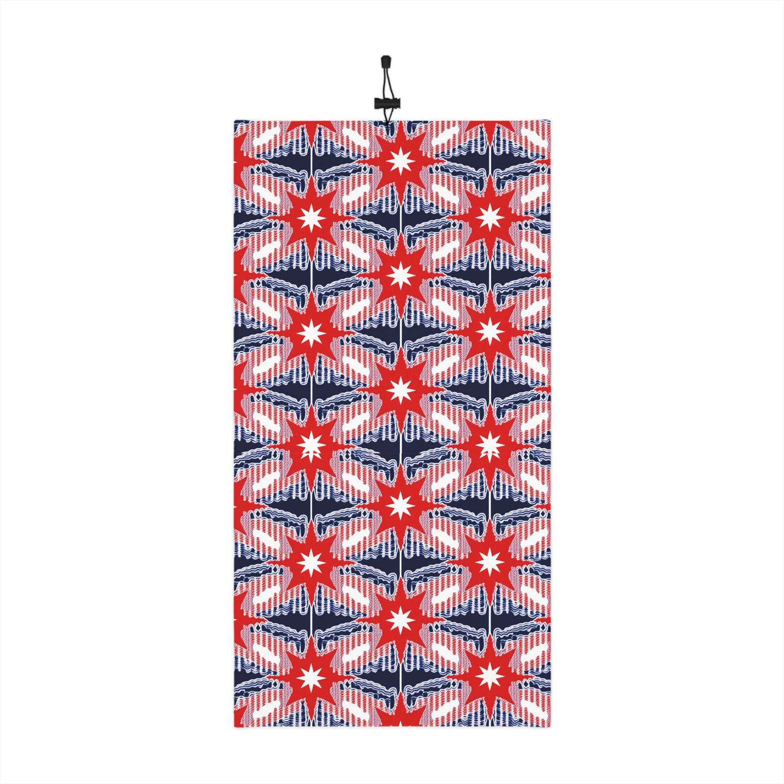 Winter Neck Gaiter, Patriotic Face Covering, USA Flag Design, Neck Warmer with Drawstring, Snowboarding Accessories, Ski Mask - Image 3