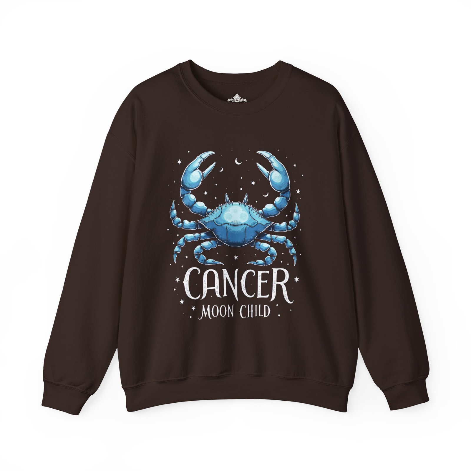 Cancer Moon Child Sweatshirt, Zodiac Sign Gift, Astrology Apparel, Horoscope Crewneck, Celestial Fashion, Holiday Gift - Image 13
