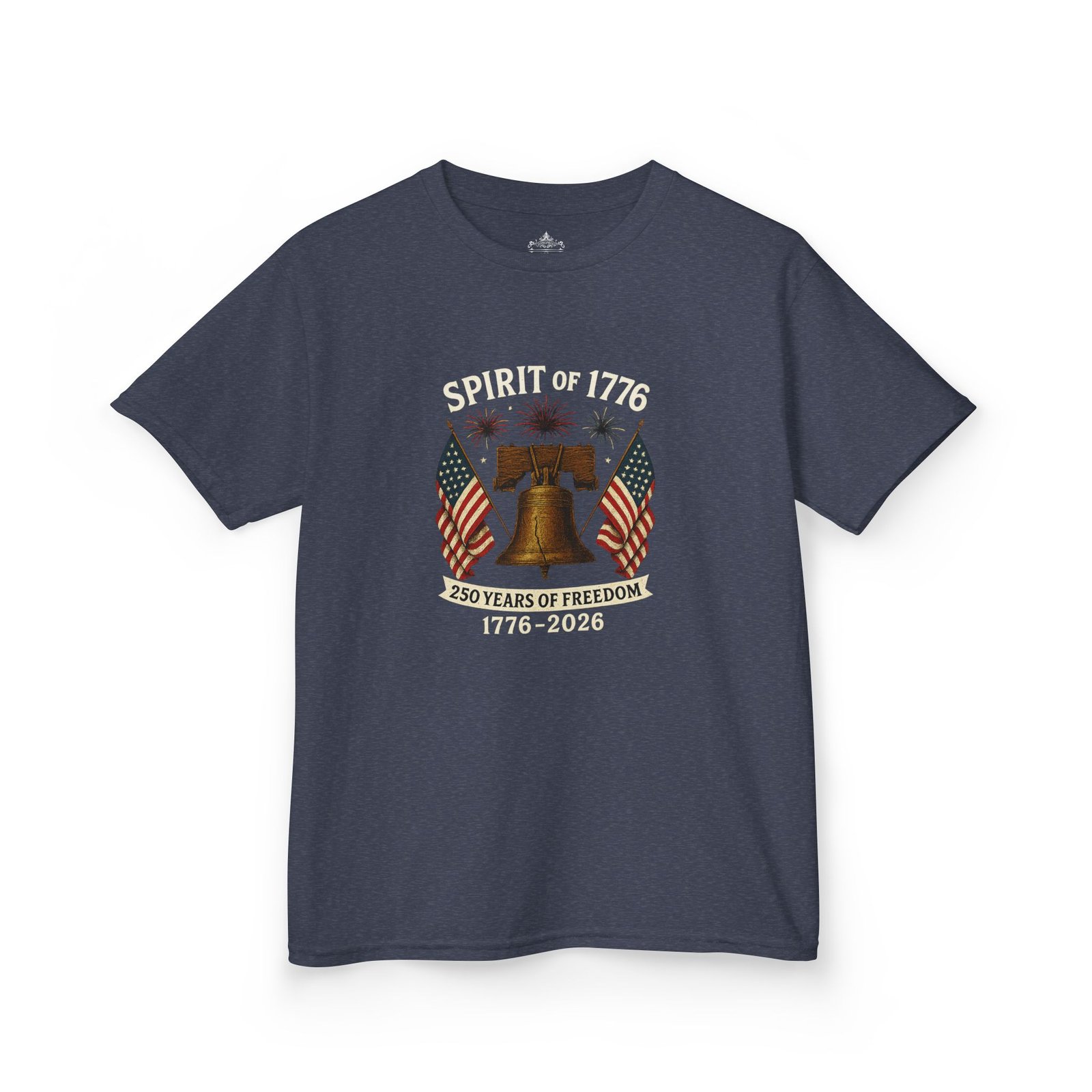 Spirit of 1776 Liberty Bell Tee | American Flag, 250 Years of Freedom 1776-2026 - Image 23