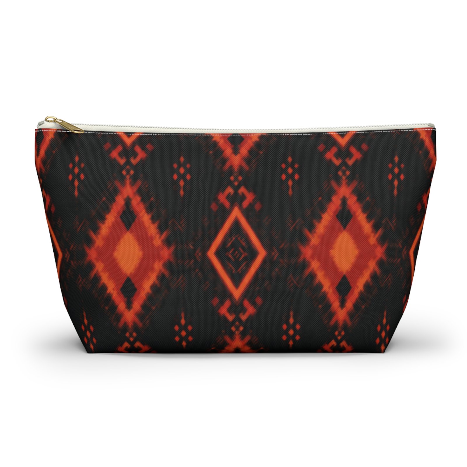 Southwestern Diamond Ikat Accessory Pouch - Image 5