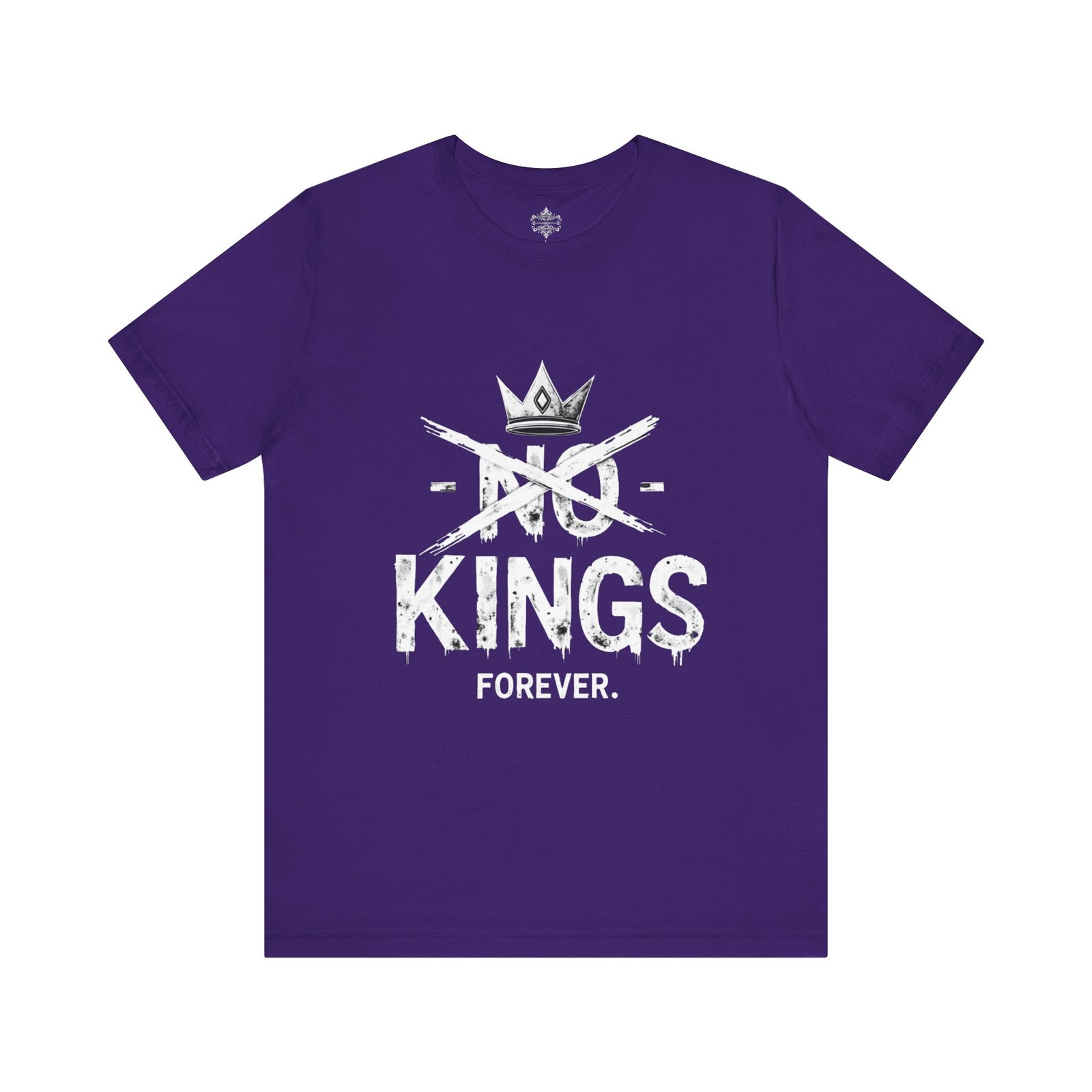 No Kings Forever Statement Shirt, Casual Wear, Street Style, Gift for Rebels, Graphic Tee - Image 37