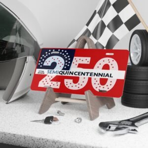 Car Vanity Plate, 250 semiquincentennial Vanity Plate, Custom License Plate, Personalized Vehicle Tag, Car Accessory Gift, Unique Auto